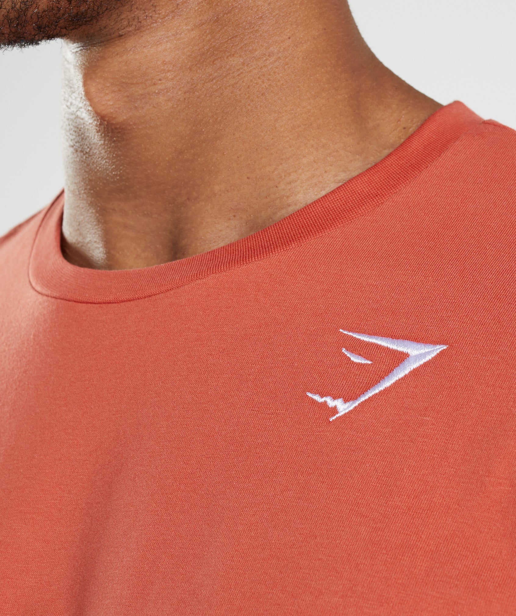Crest T-Shirt in Storm Red