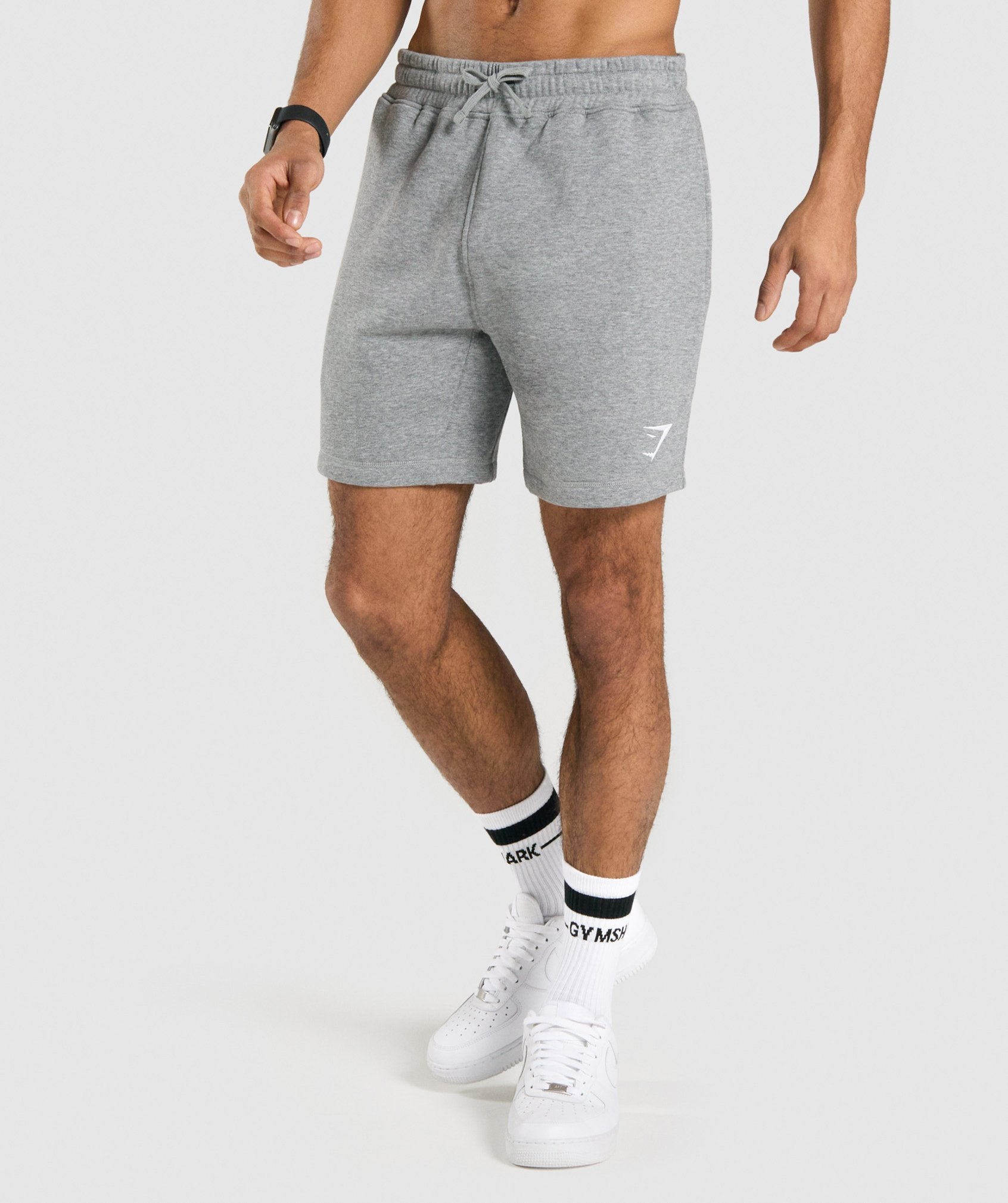 Crest Shorts in Charcoal Marl - view 1