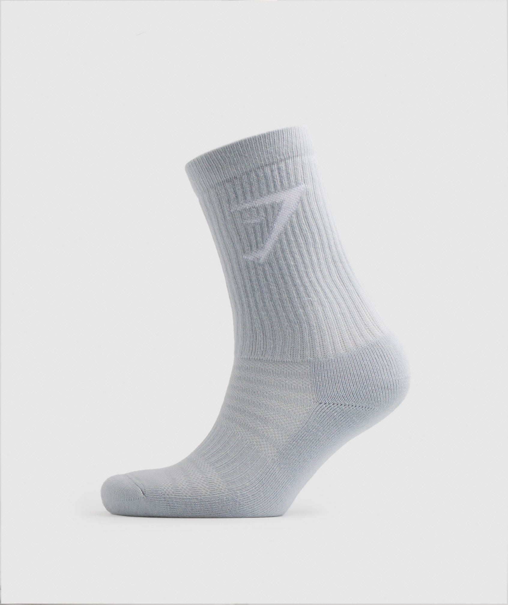 Gymshark Lightweight Running Crew Socks - Black