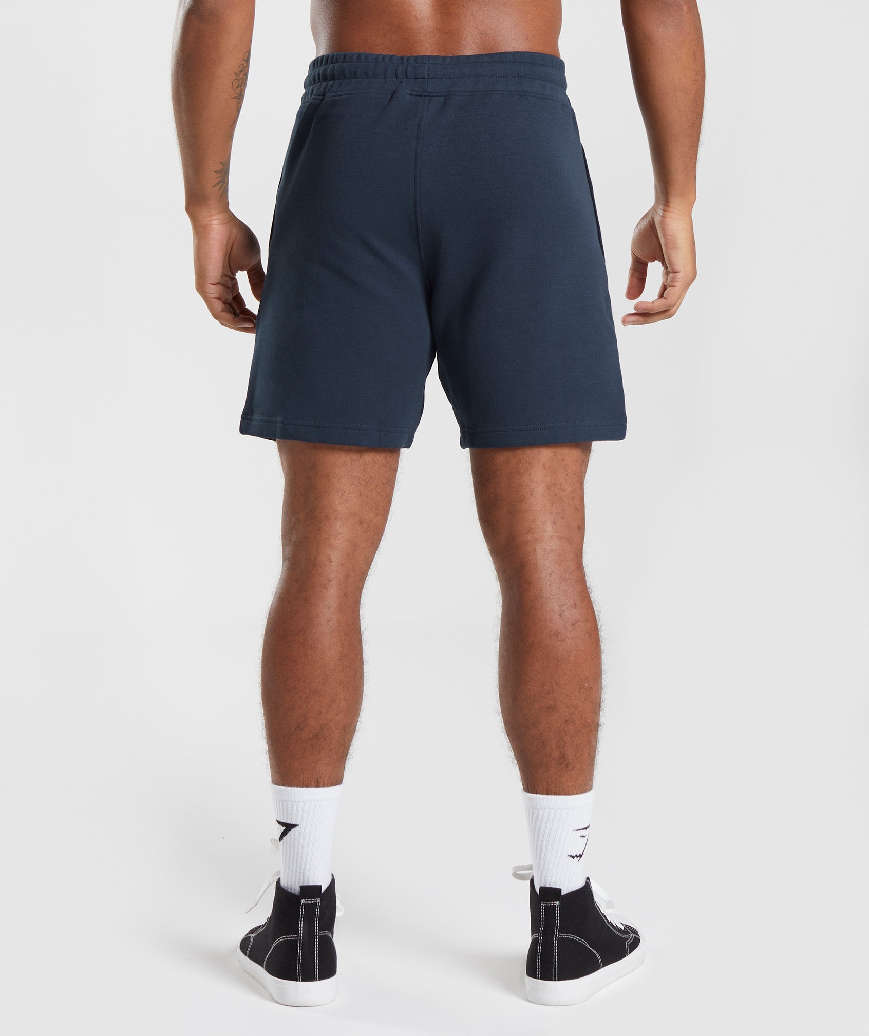 React 7" Shorts in Navy - view 2