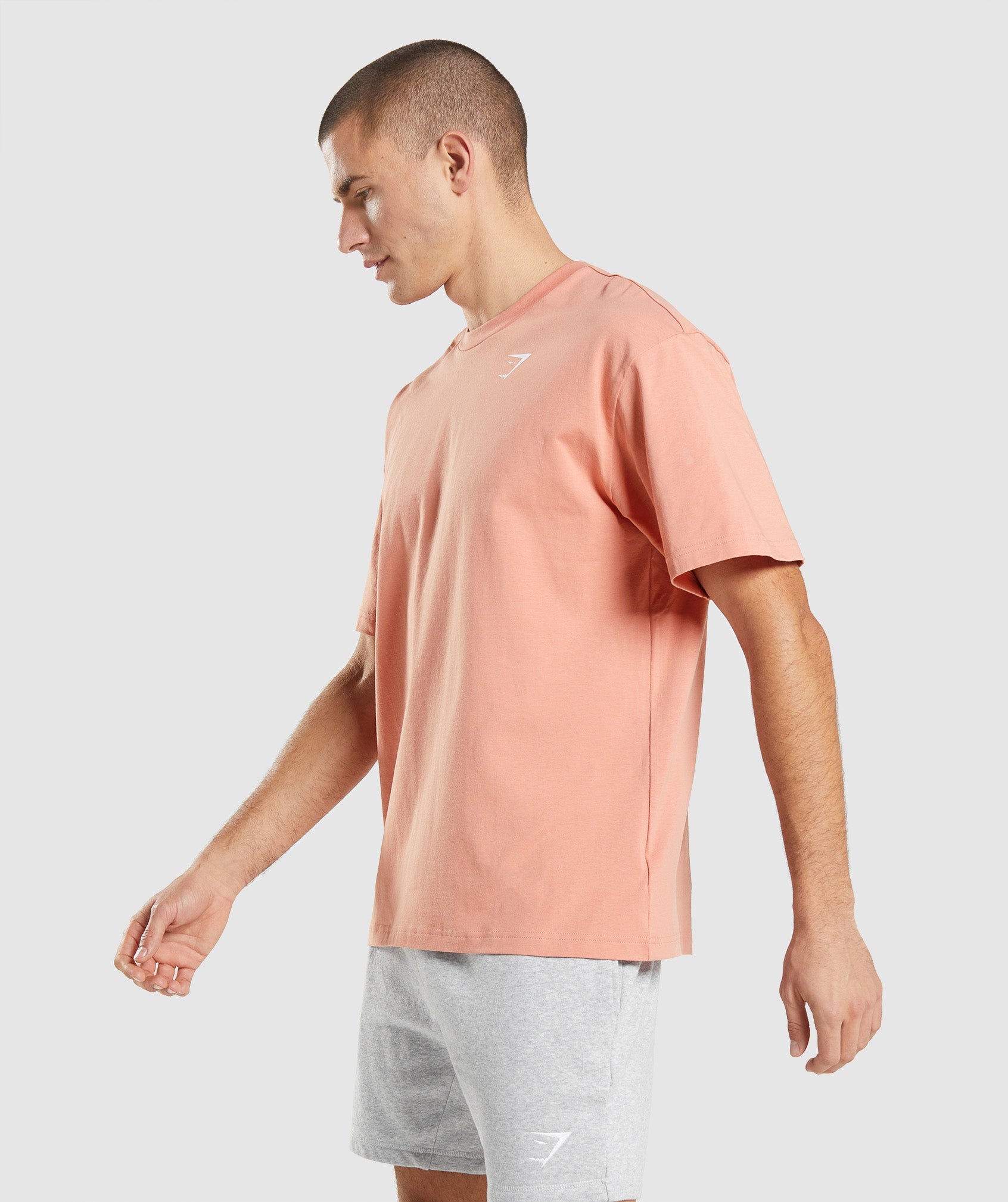 Essential Oversized T-Shirt in Nevada Pink - view 3