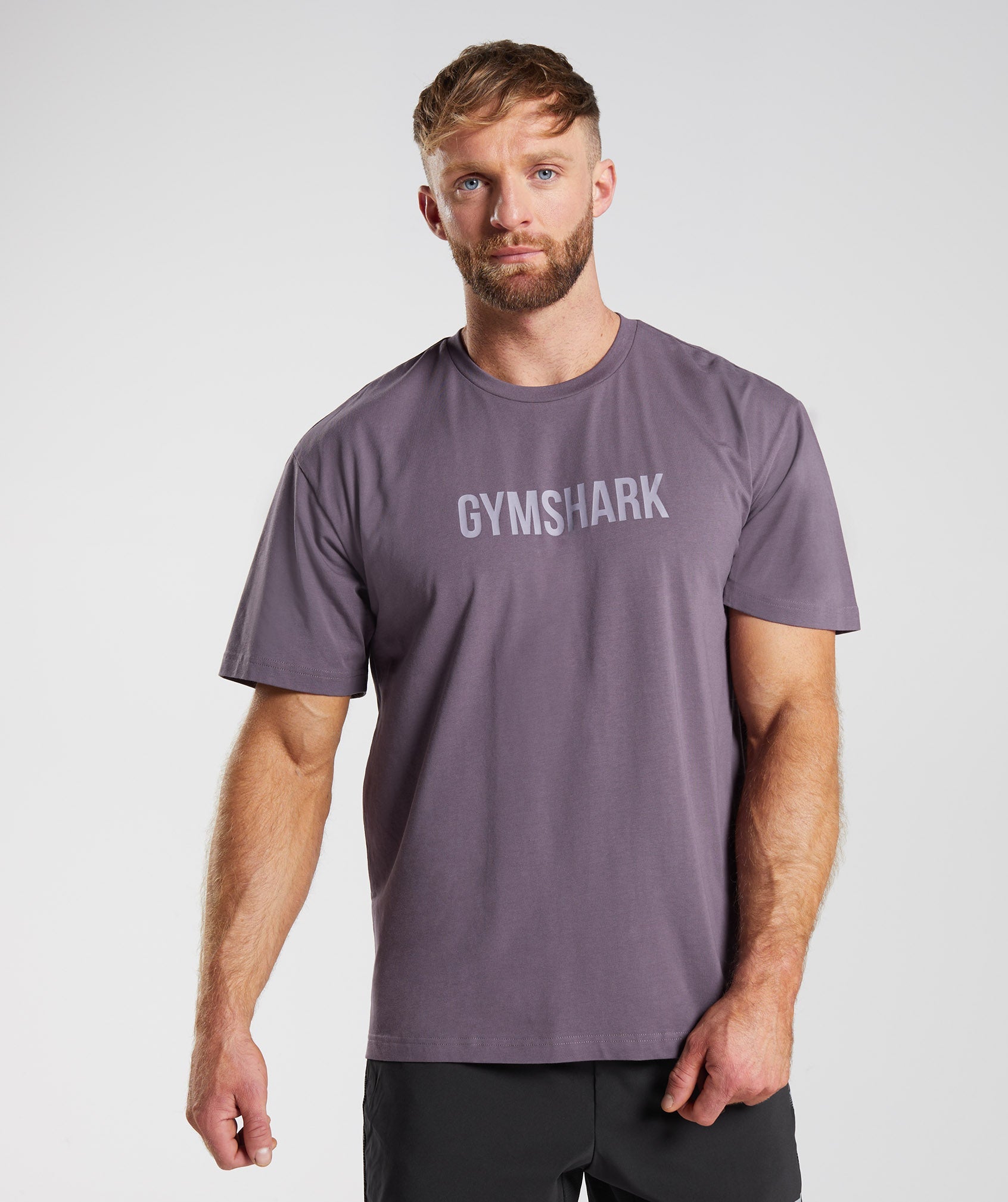 Apollo Oversized T-Shirt in Musk Lilac - view 1