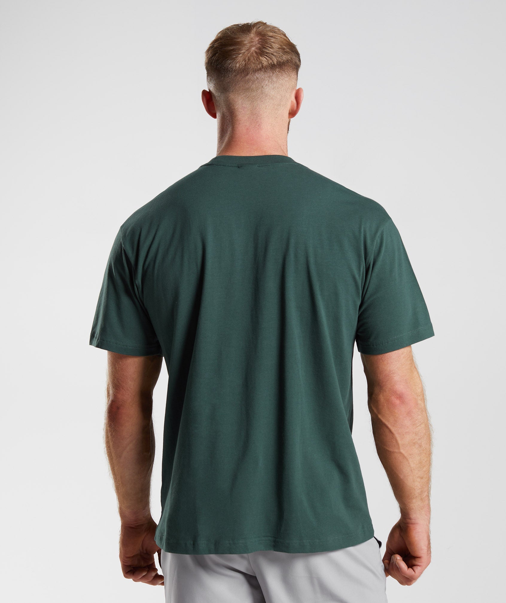 Apollo Oversized T-Shirt in Obsidian Green - view 2