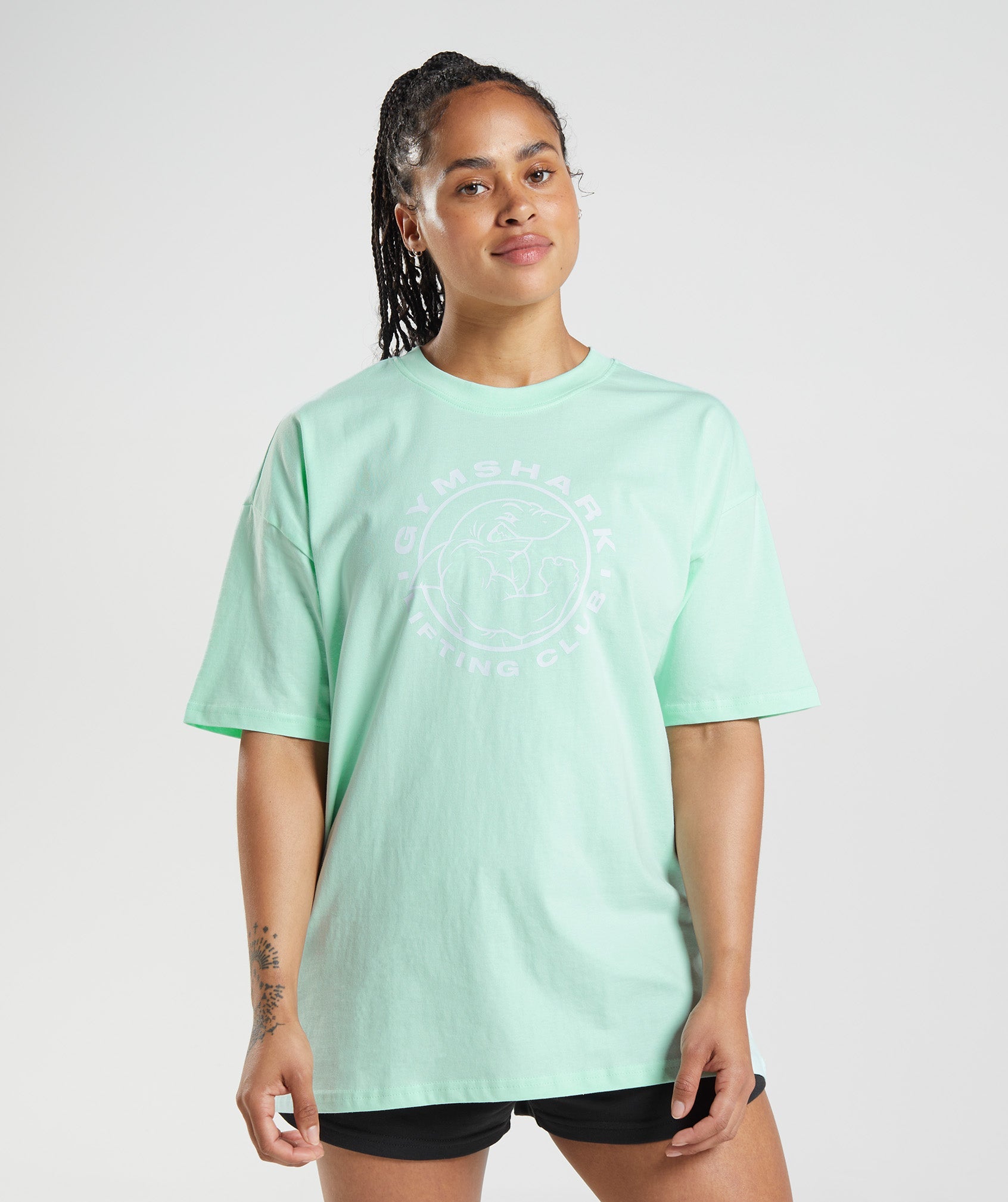 Legacy Oversized T-Shirt in Turbo Blue - view 1