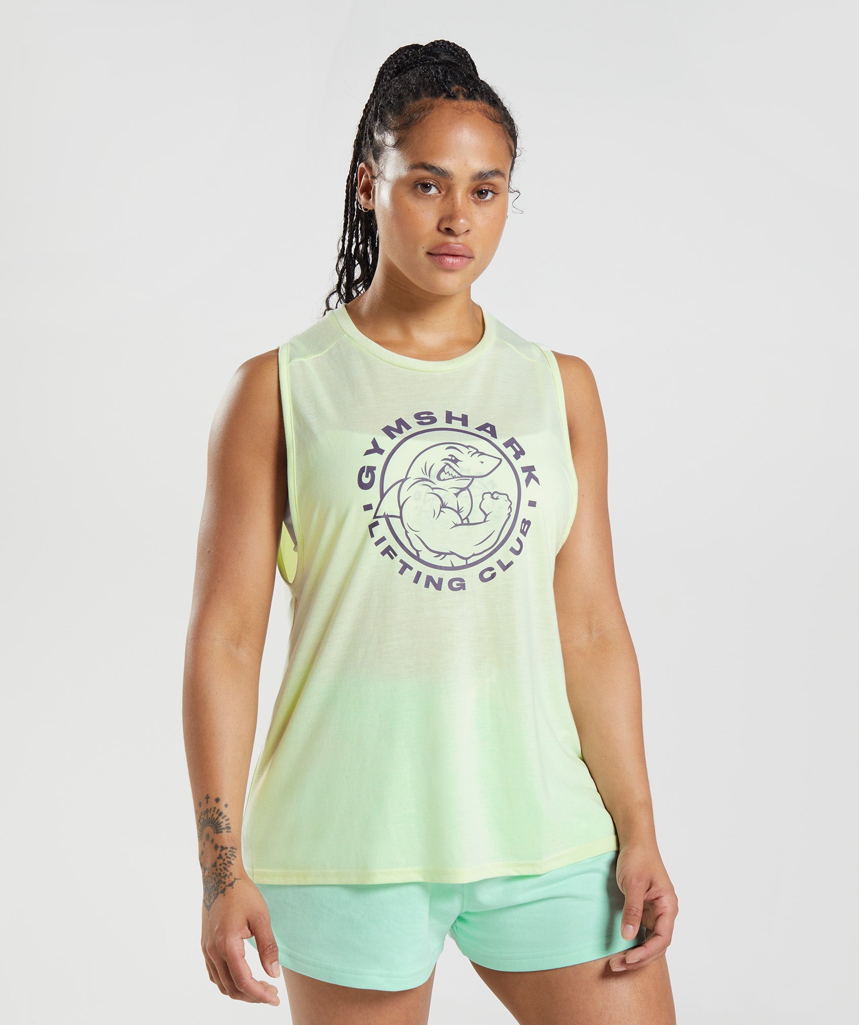 Legacy Tank in Cucumber Green - view 1
