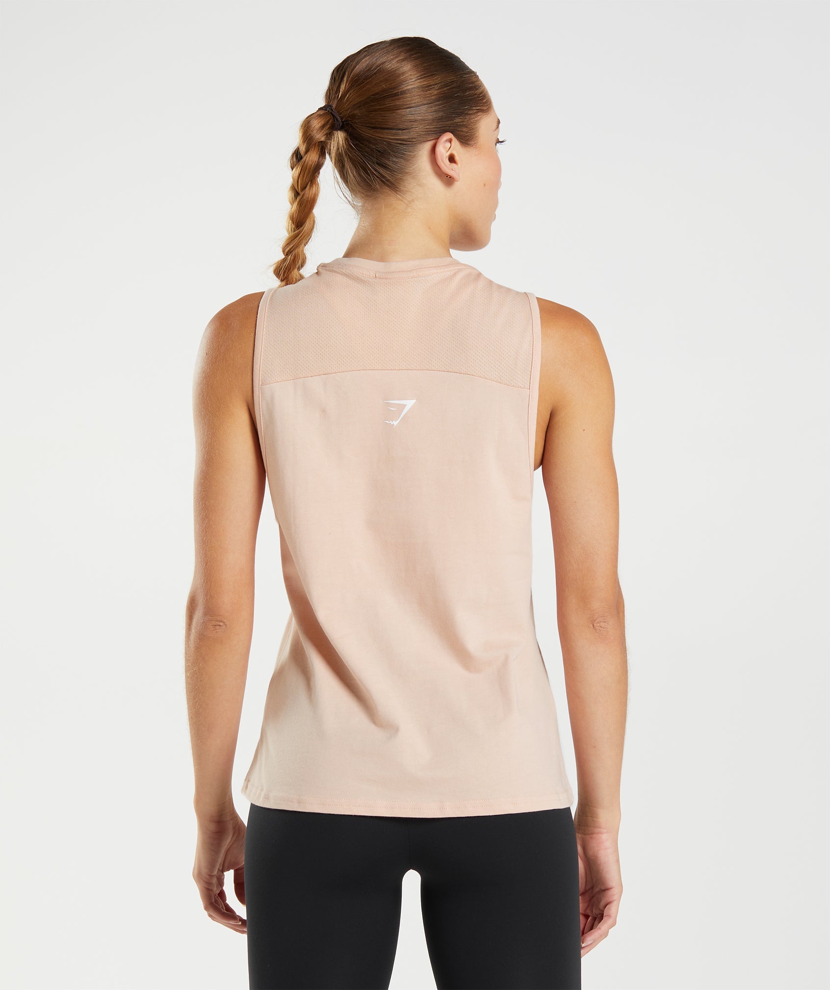 Gymshark Fraction Tank - Black/White