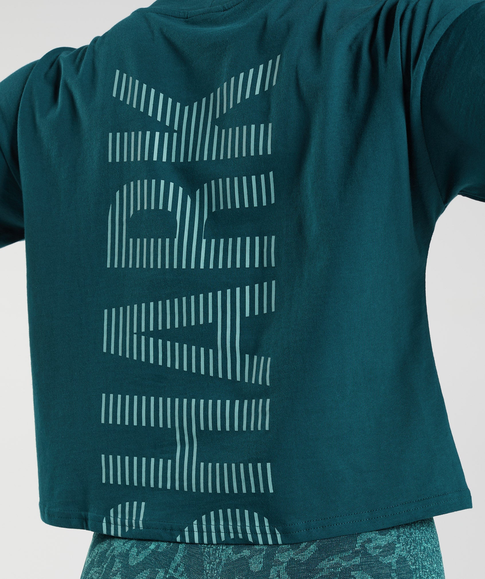 315 Midi T-Shirt in Winter Teal/Pearl Blue - view 5