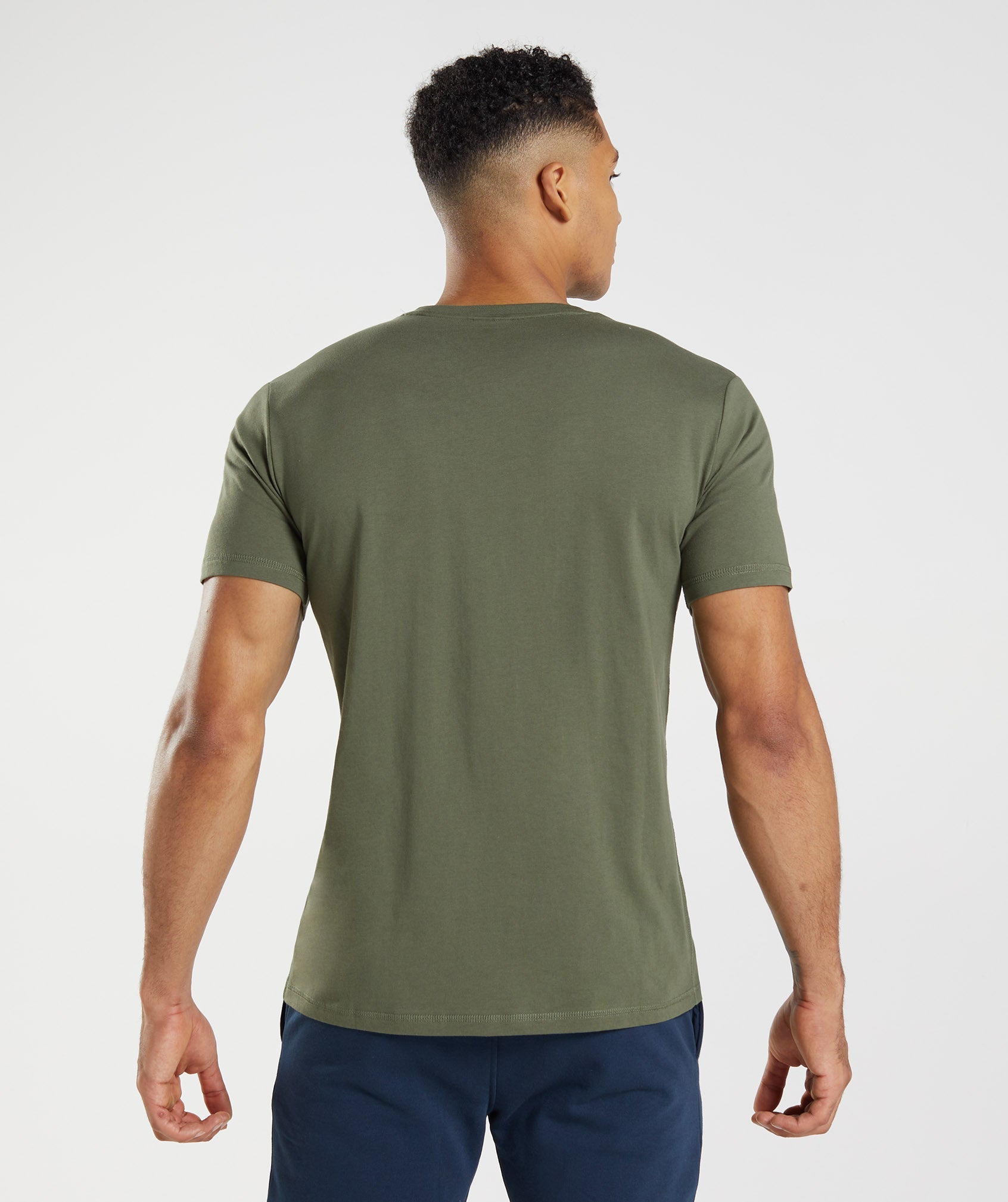 Sharkhead Infill T-Shirt in Core Olive - view 2