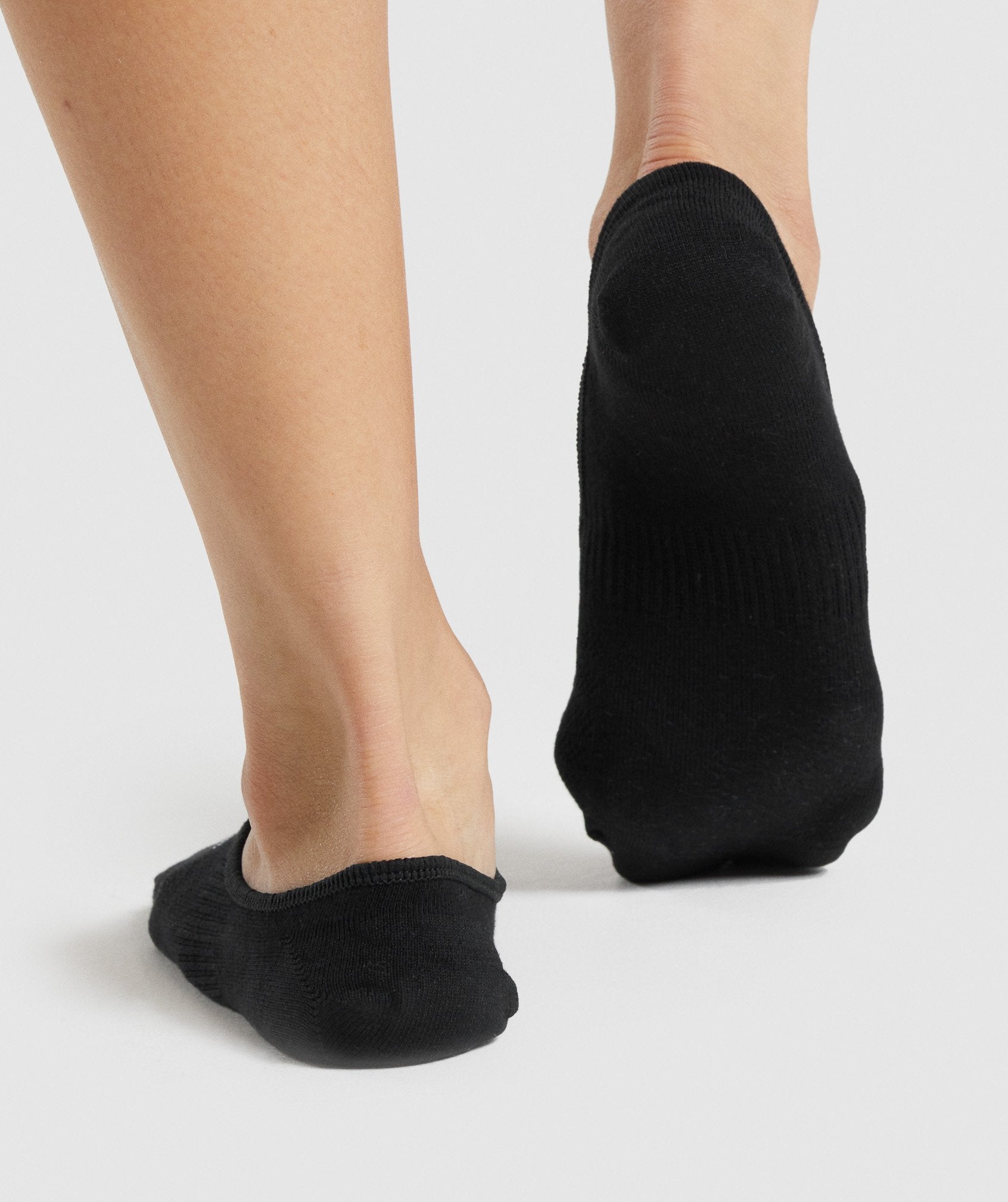 No Show Socks 3pk in Black