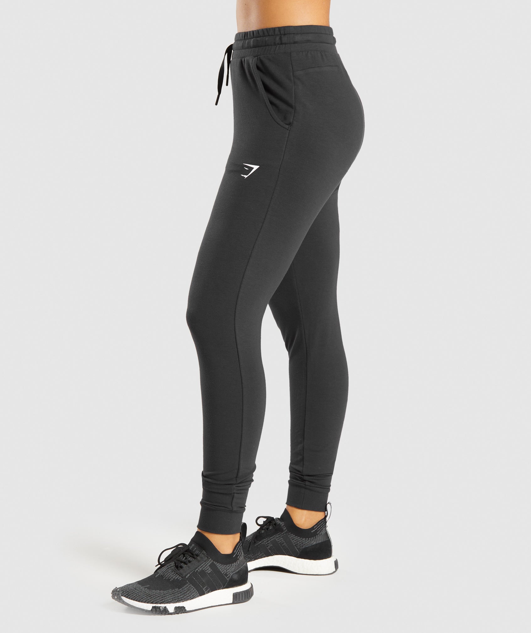 Gymshark High Waisted Joggers - Black 