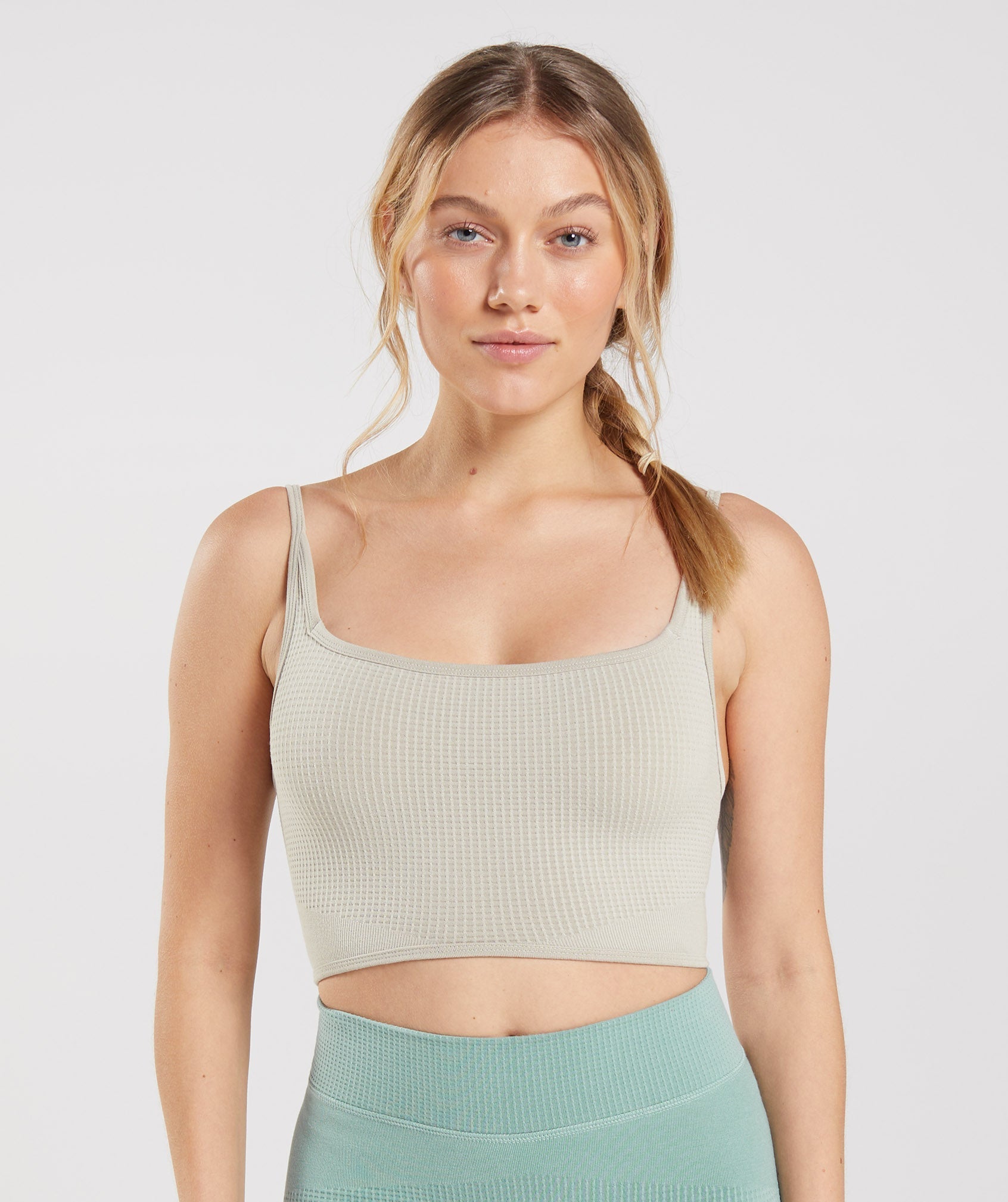 Pause Seamless Bralette in Pebble Grey - view 1