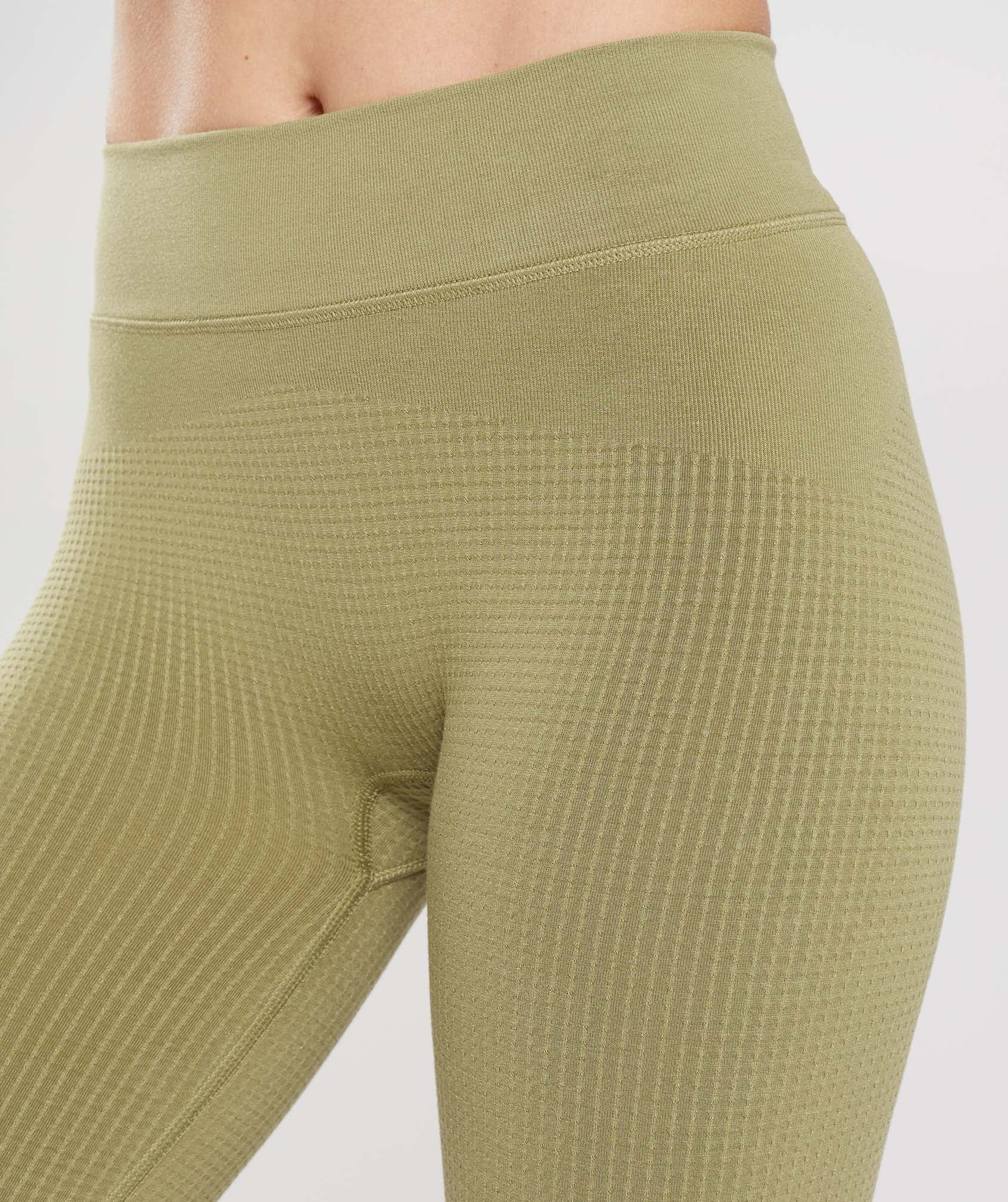 Pause Seamless Leggings in Griffin Green