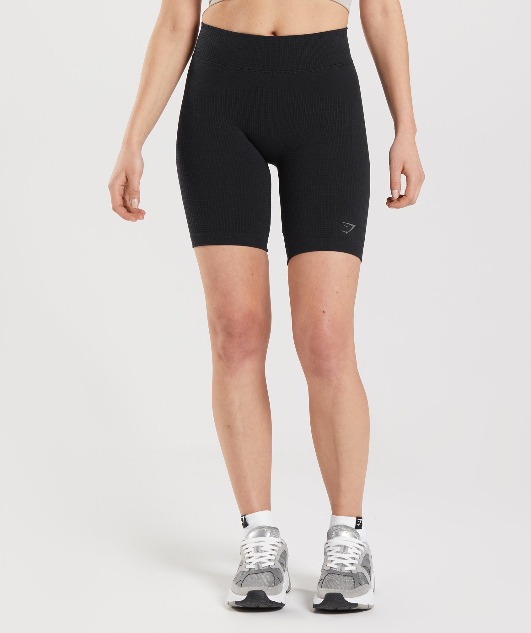 Pause Seamless Cycling Shorts in Black - view 1