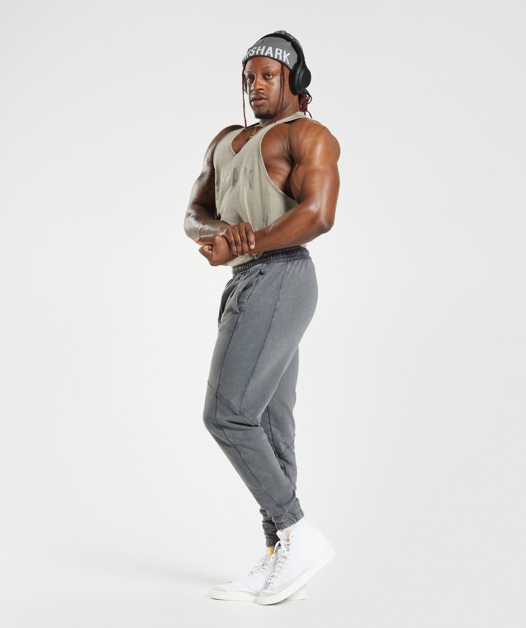 Gymshark Power Washed Joggers - Black