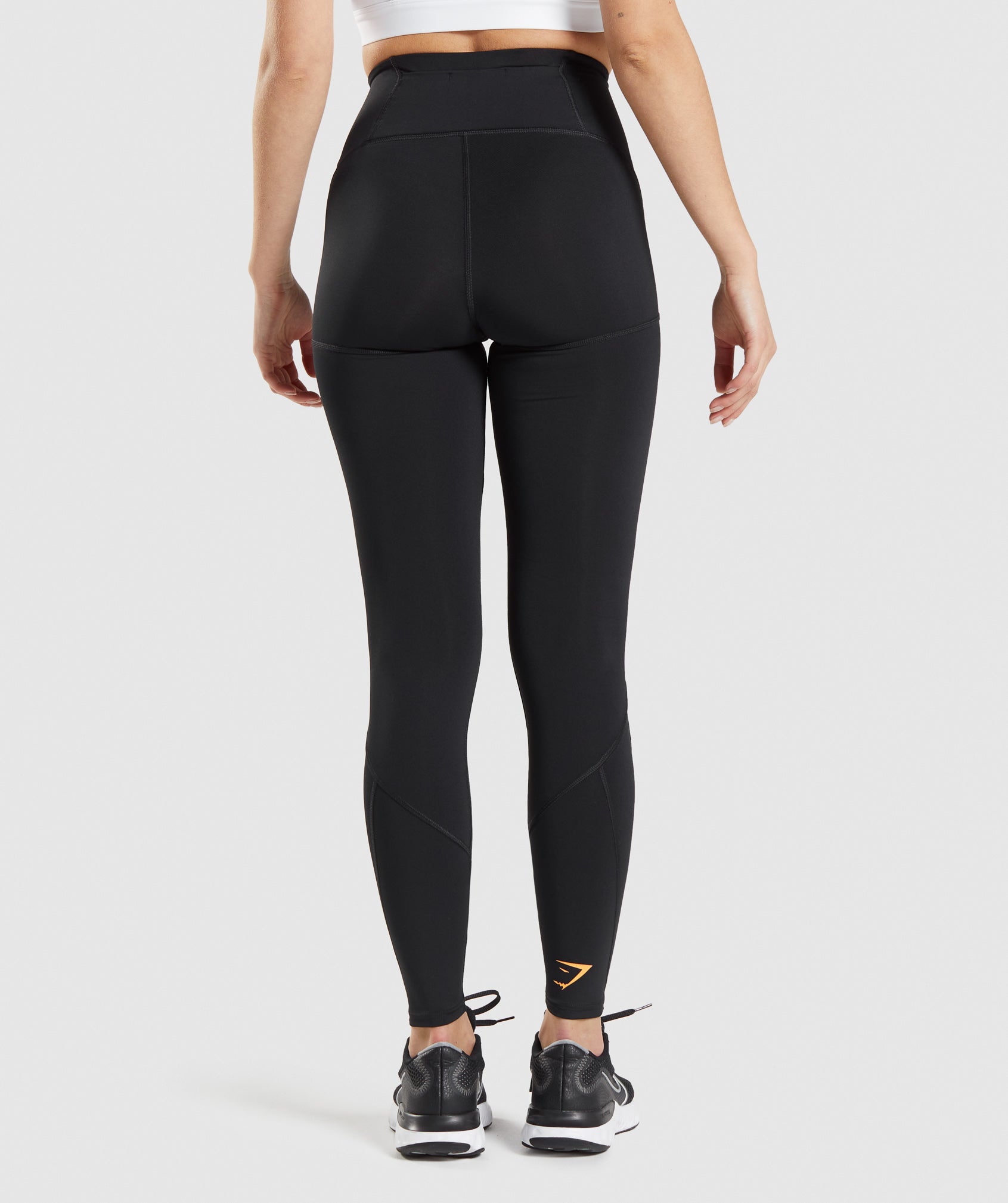 Marathon Mesh Legging - Black