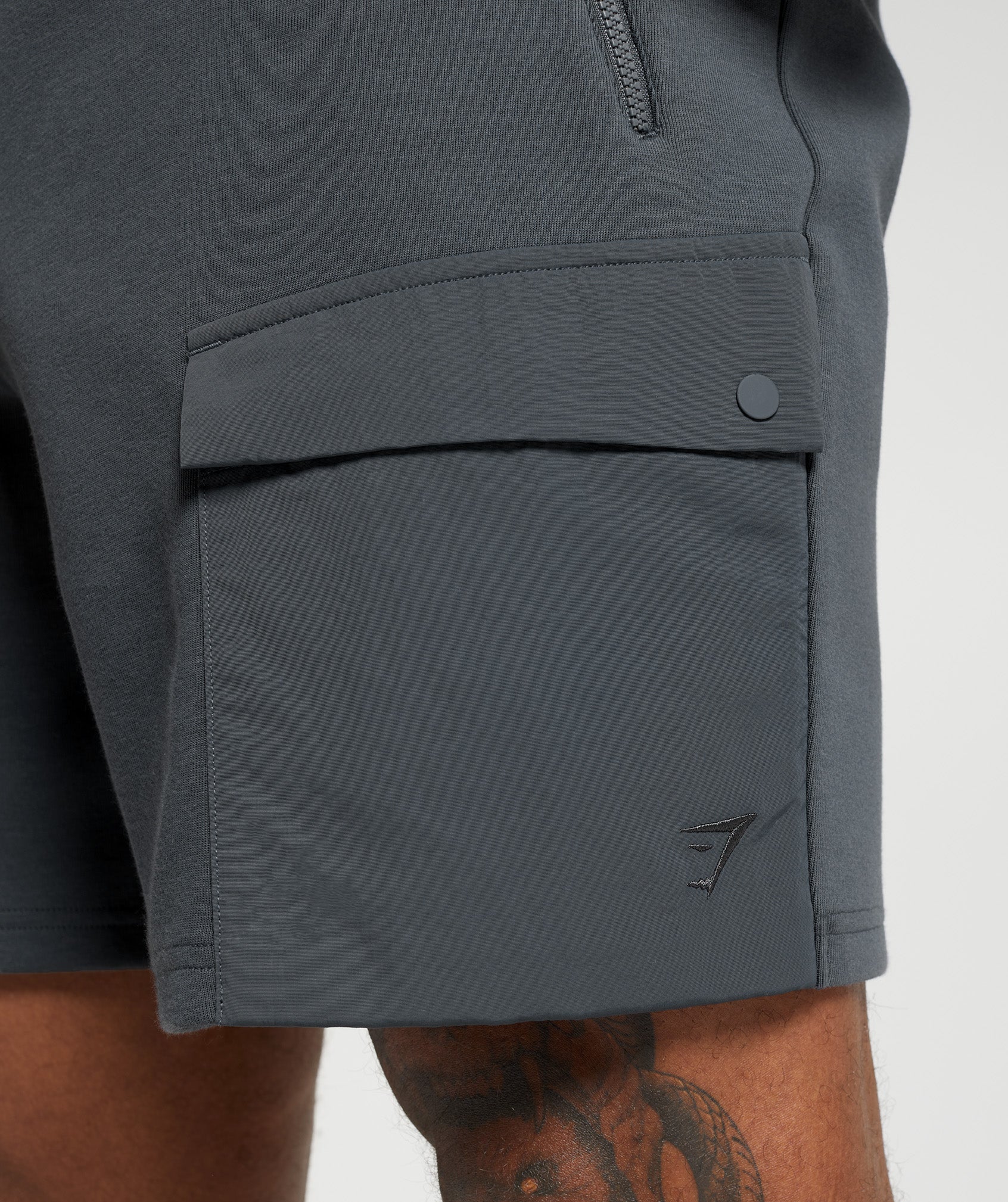 Rest Day Commute Shorts in Cosmic Grey - view 6