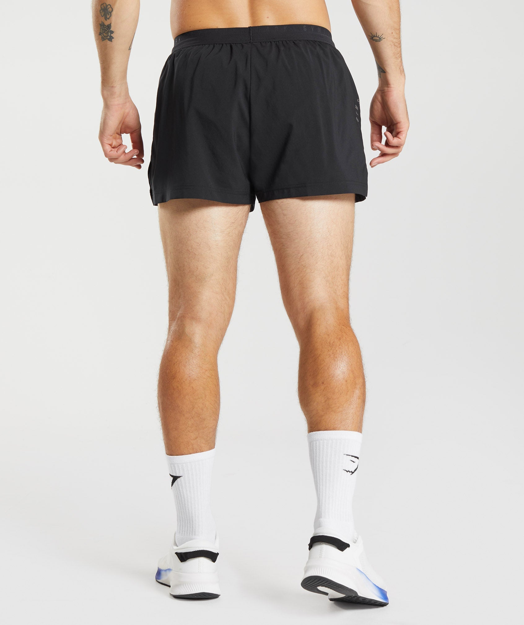 Run Sport 3" Shorts in Black - view 3