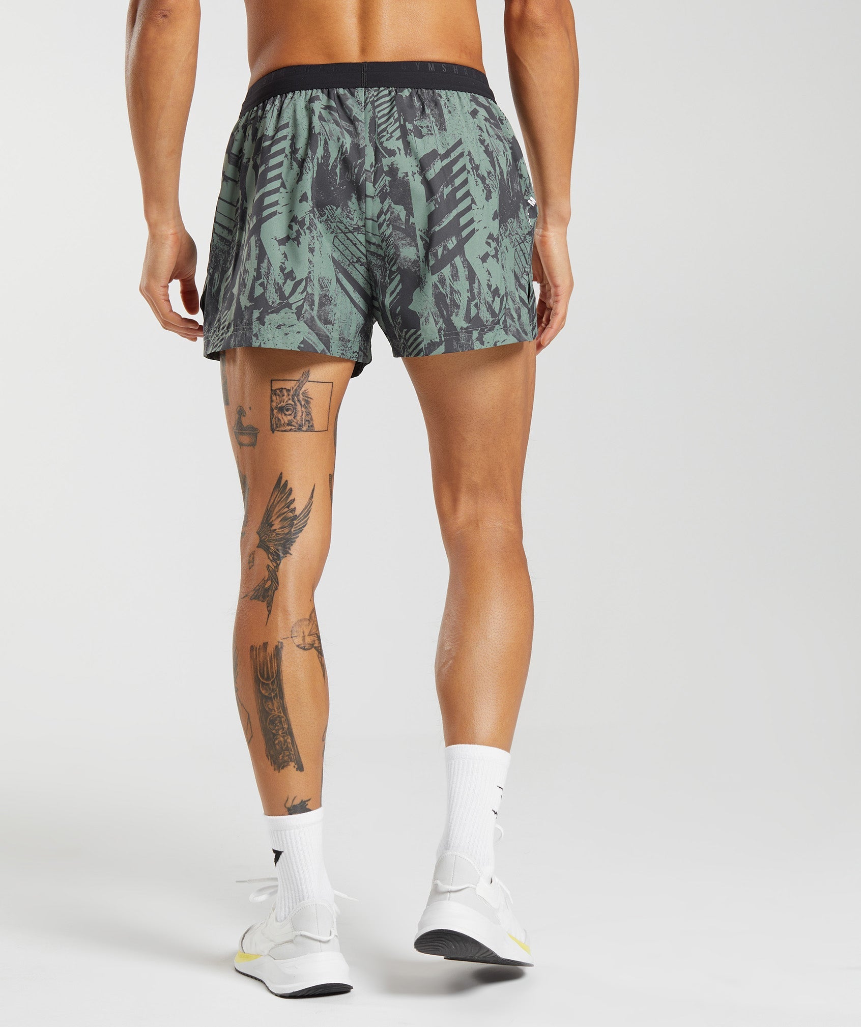 Sport Run 3" Shorts in Willow Green - view 2