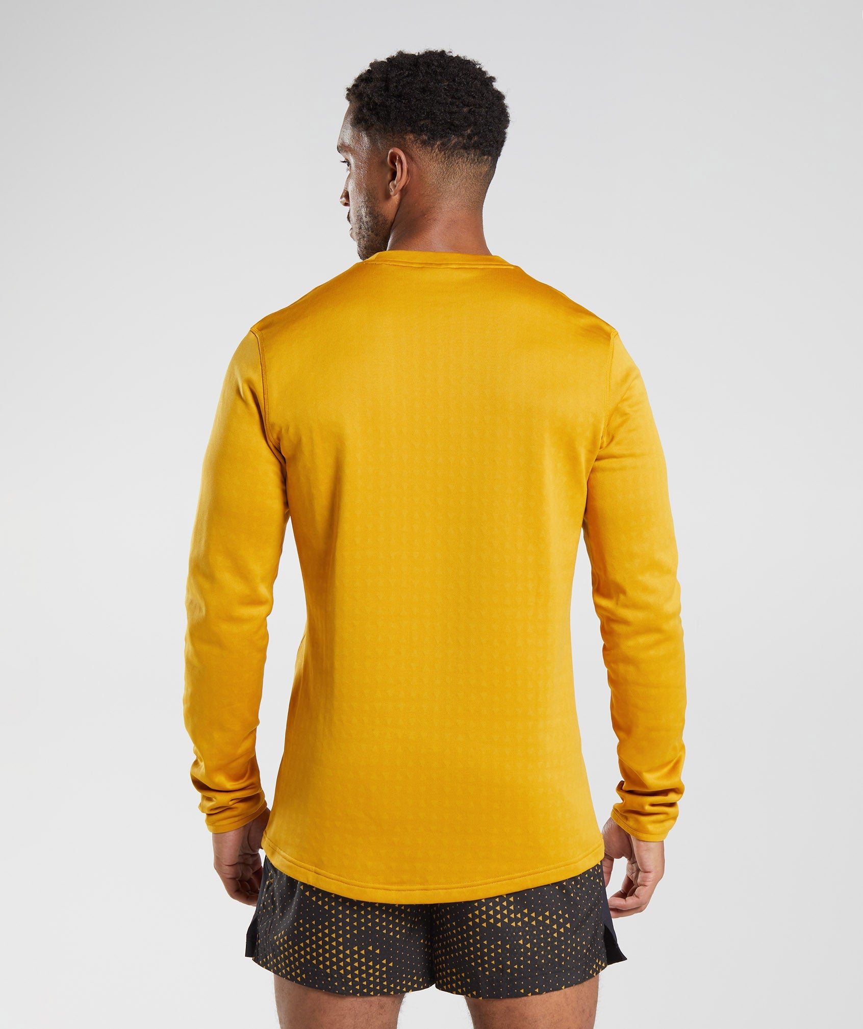 Sport Crew Sweatshirt in Turmeric Yellow - view 2