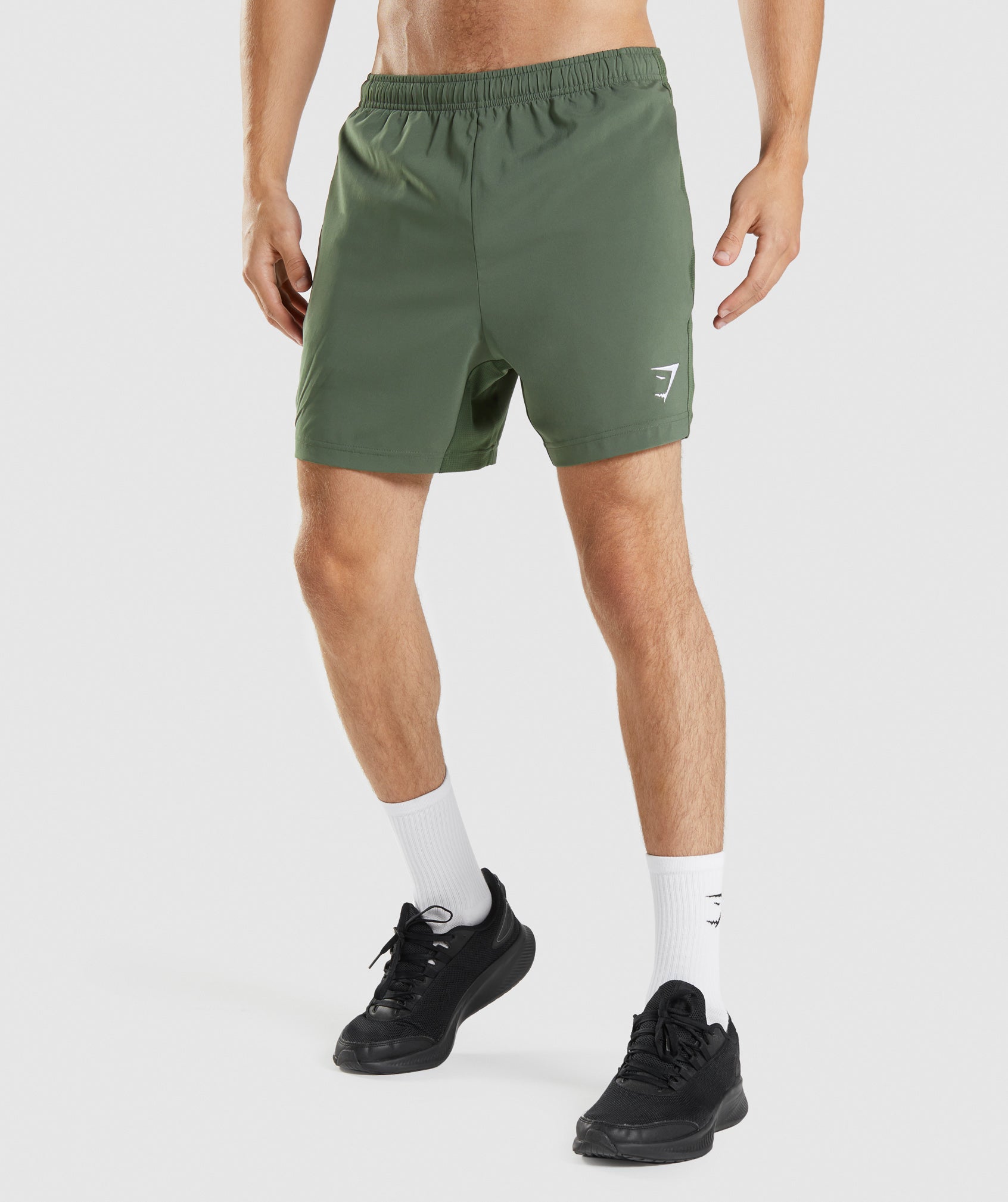 Sport Shorts in Green - view 1