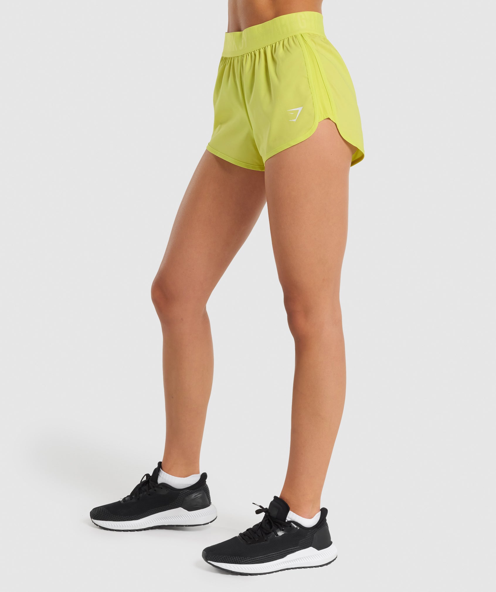 Training Loose Fit Shorts in Yellow - view 3
