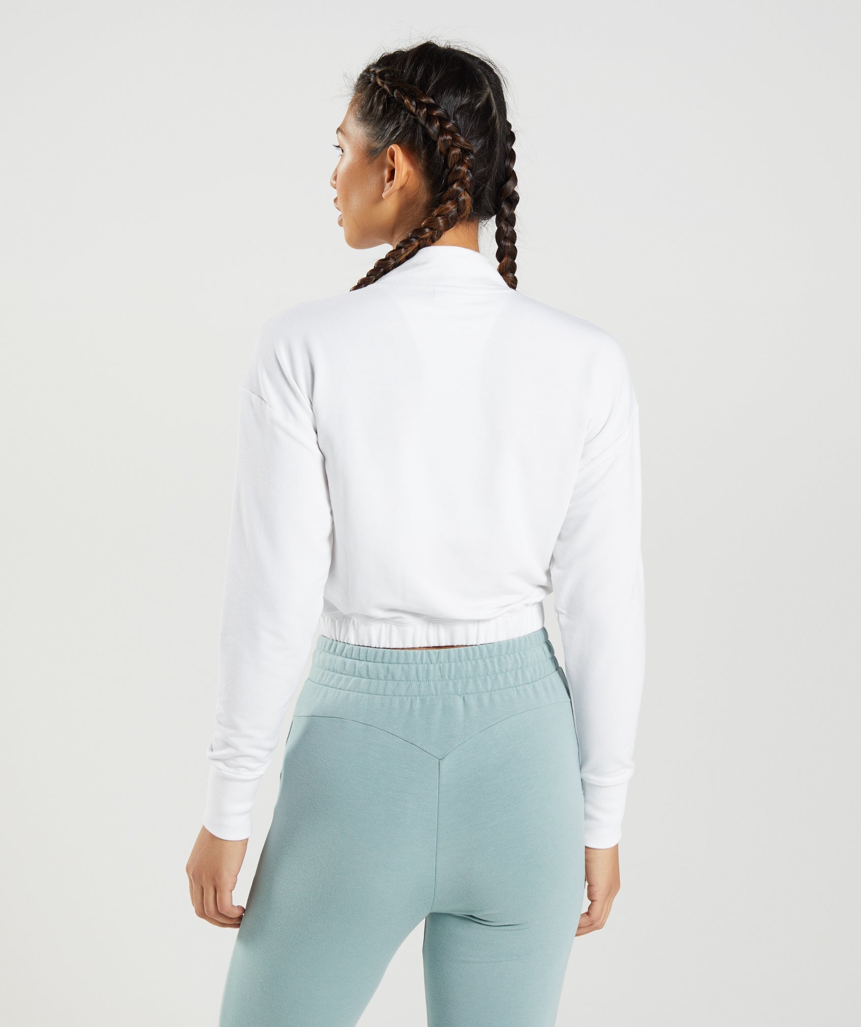 Training Pippa Pullover in White - view 2