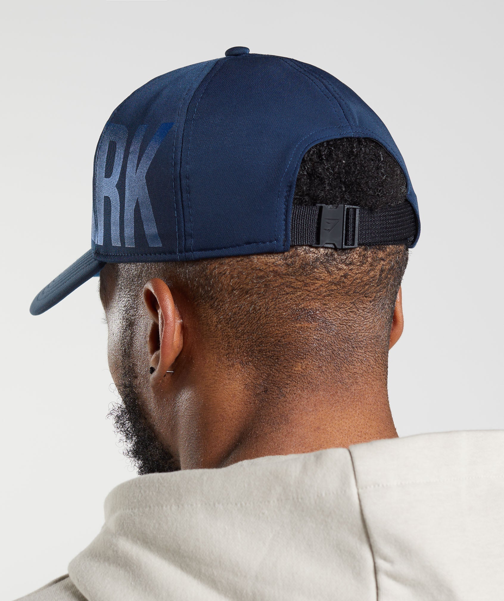 Logo Trucker Cap in Navy