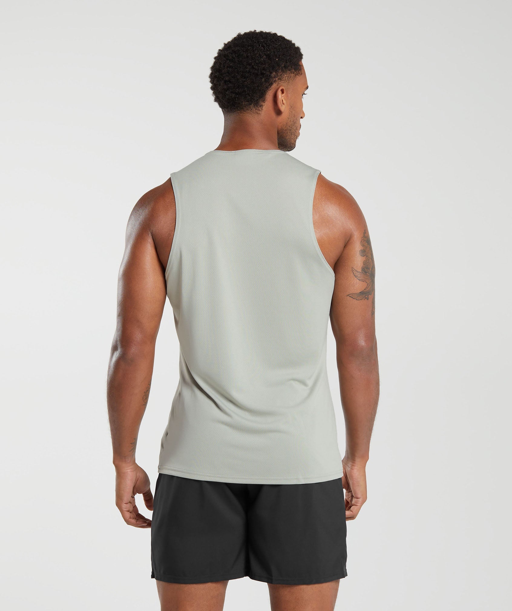 Arrival Tank in Stone Grey - view 2