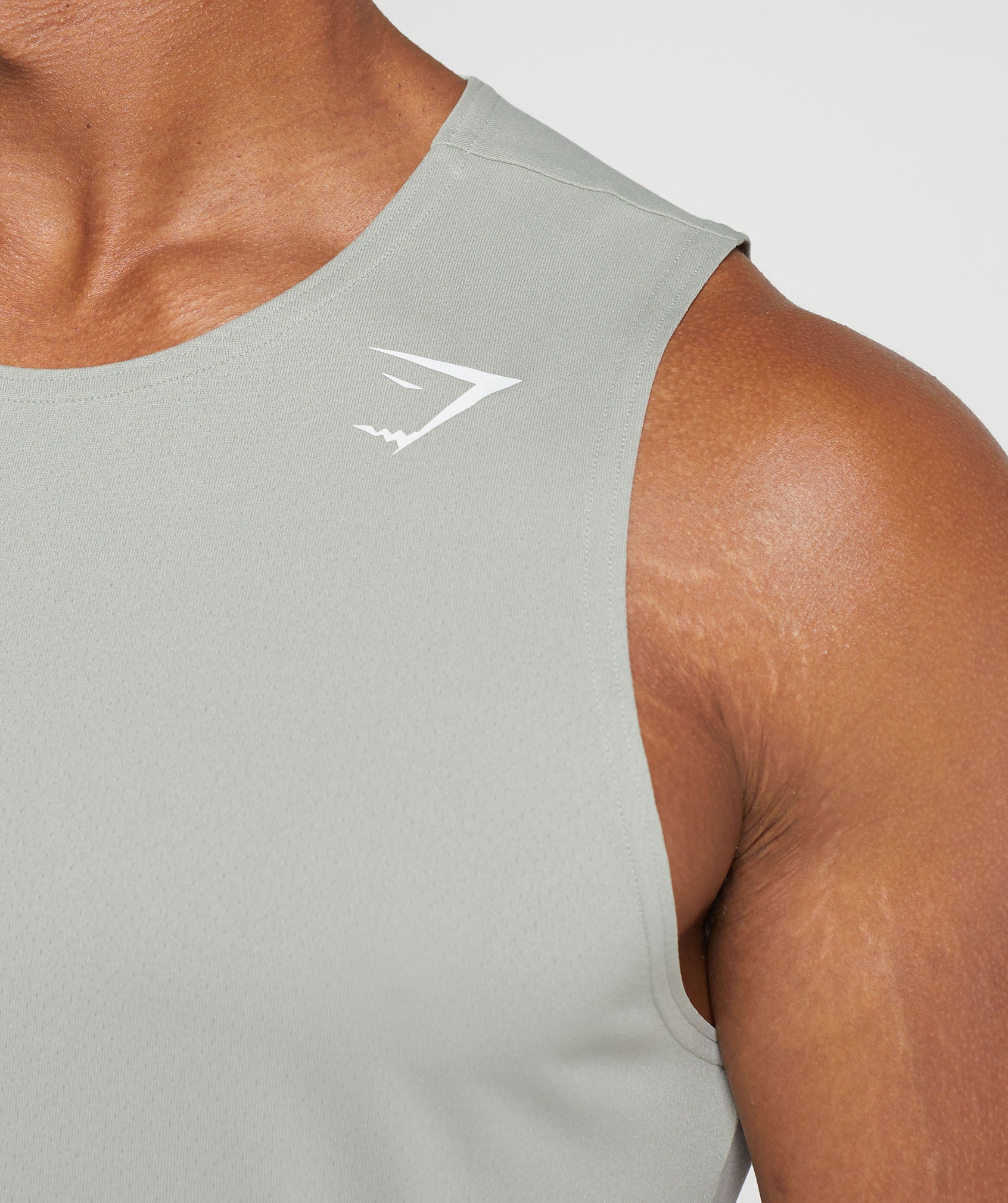 Arrival Tank in Stone Grey - view 5