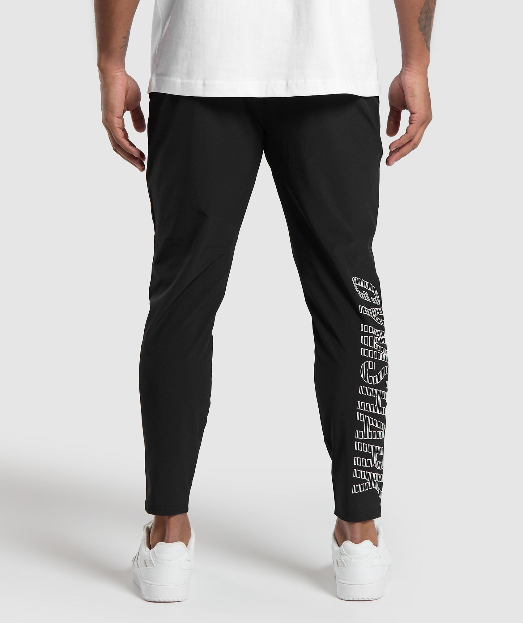 Conditioning Goods Woven Joggers in Black - view 2