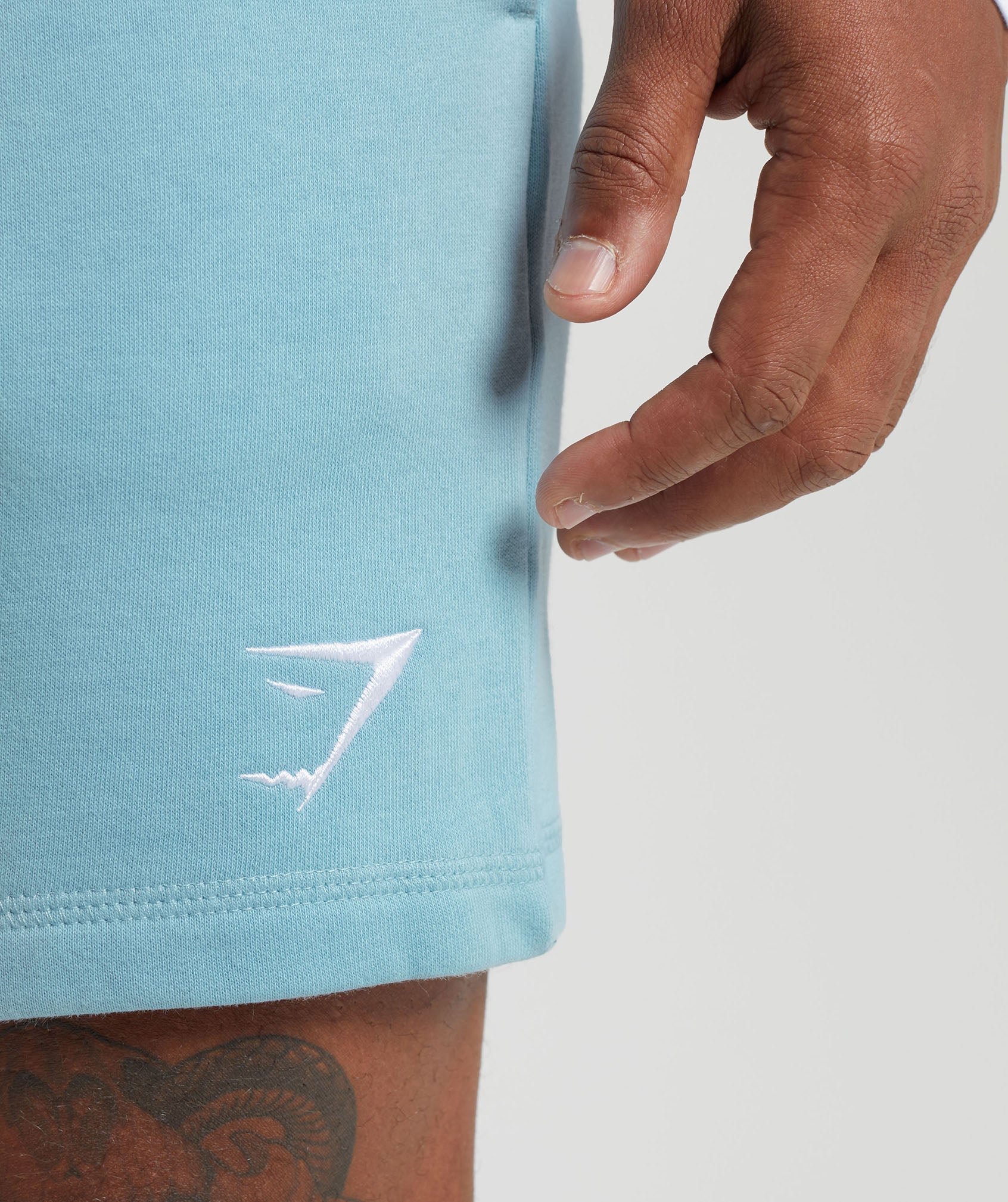 Crest 7" Shorts in Iceberg Blue