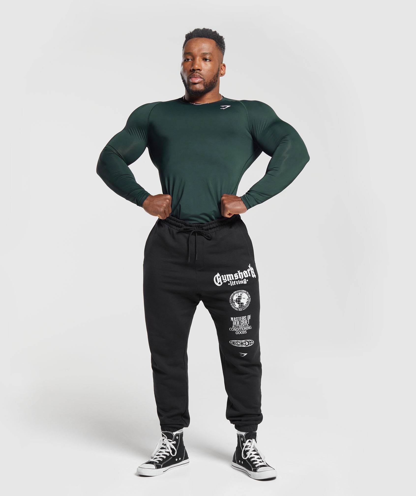 Element Baselayer Long Sleeve T-Shirt in Darkest Teal - view 4