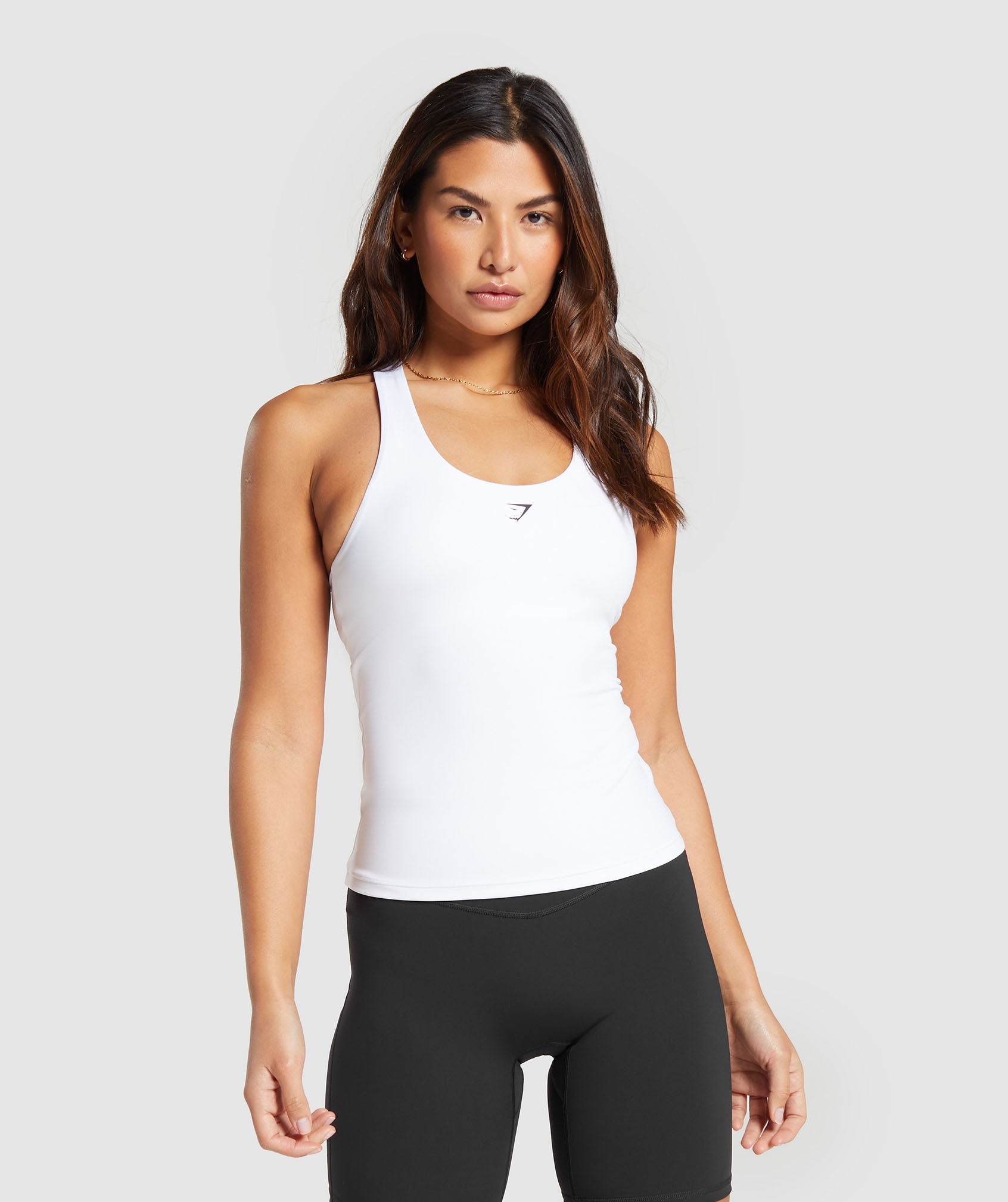 Everyday Shelf Cami Tank in White - view 1