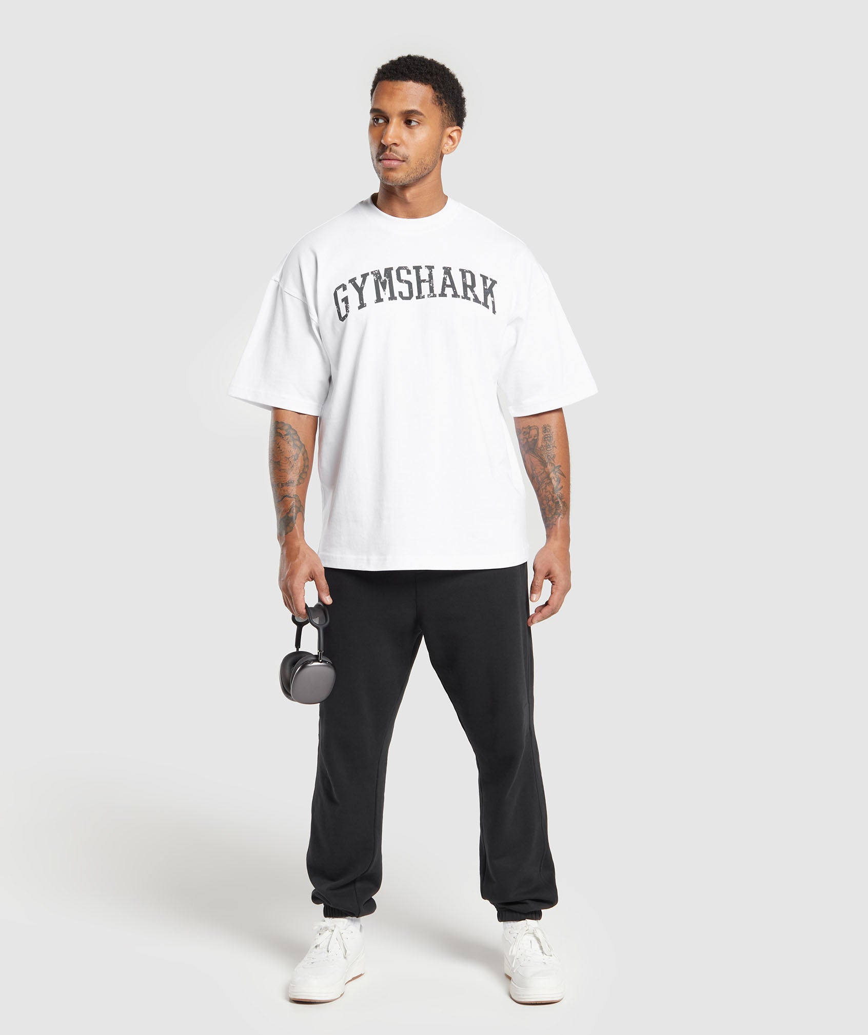 Collegiate T-Shirt in White - view 4