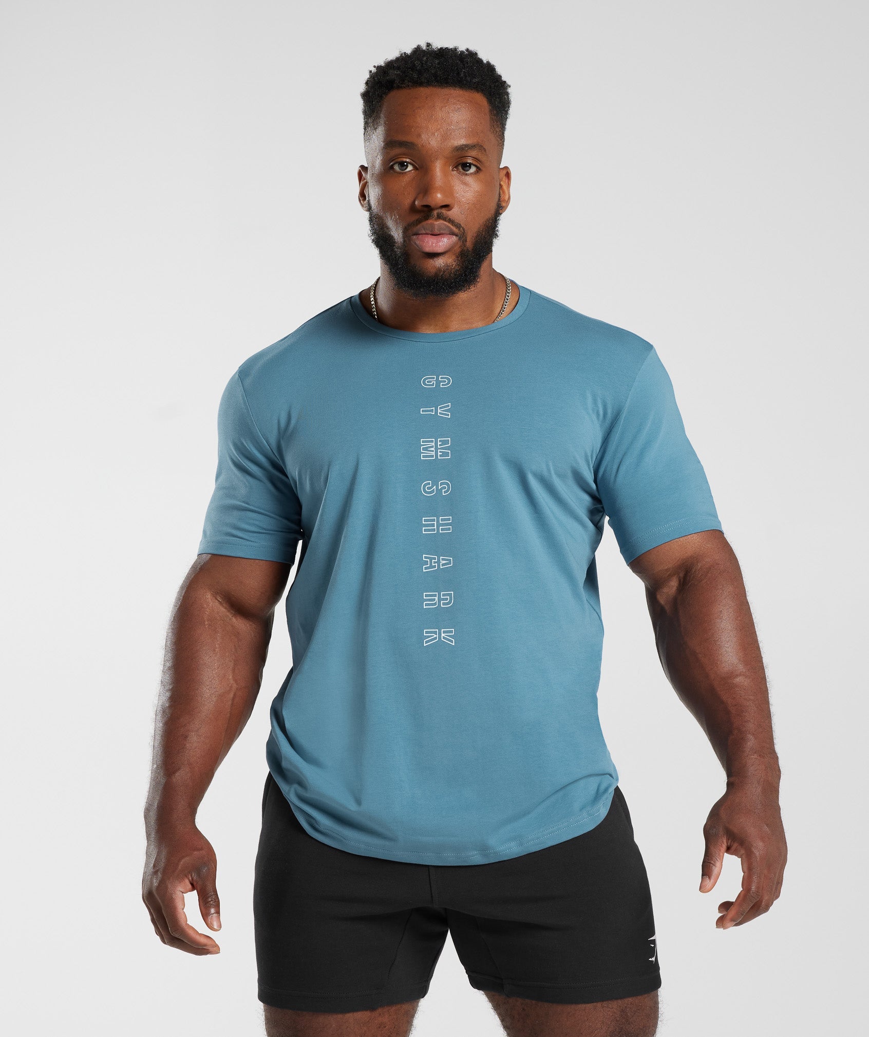 Core T-Shirt in Denim Blue