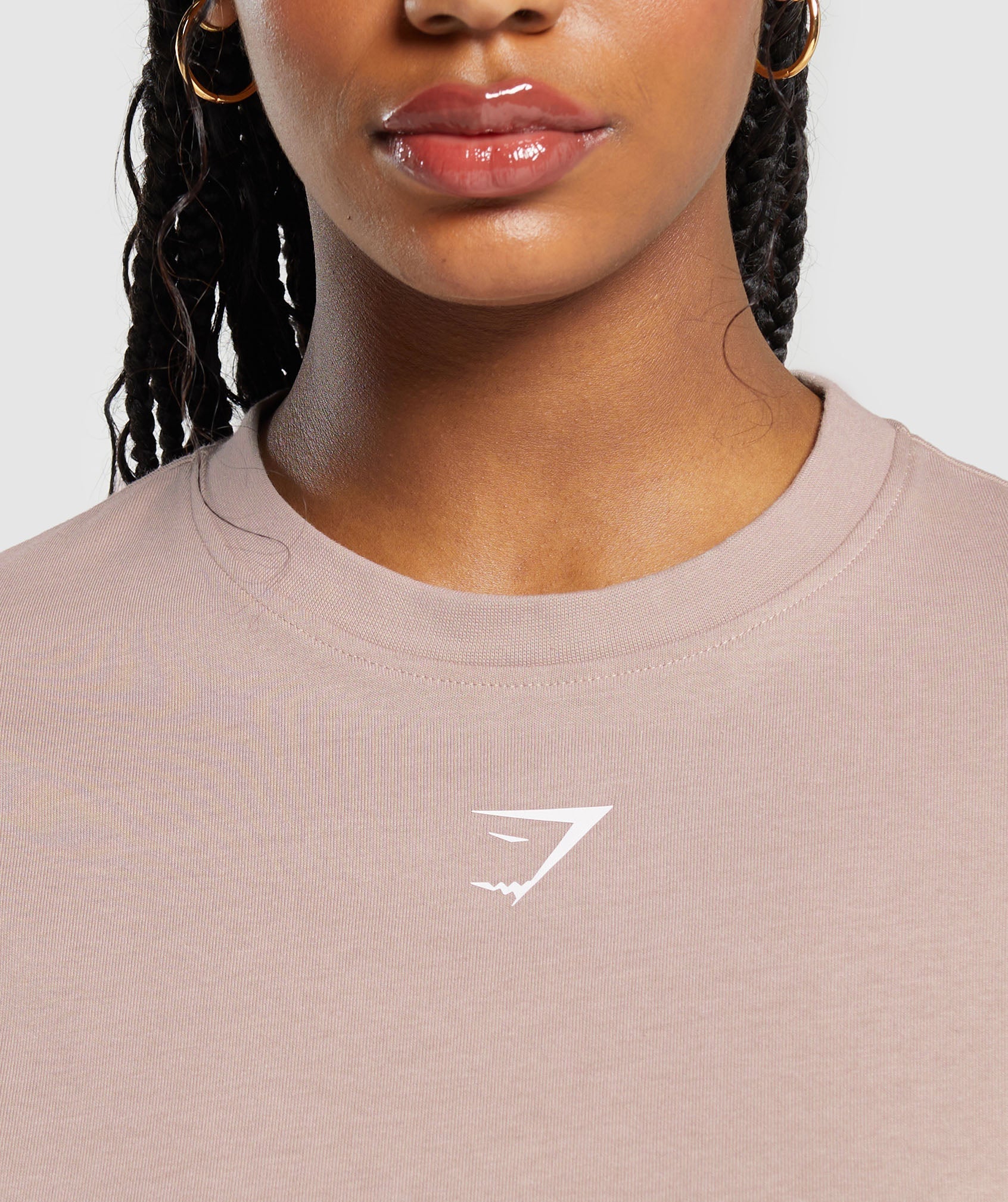 GS Power Oversized T-Shirt in Stone Pink - view 5