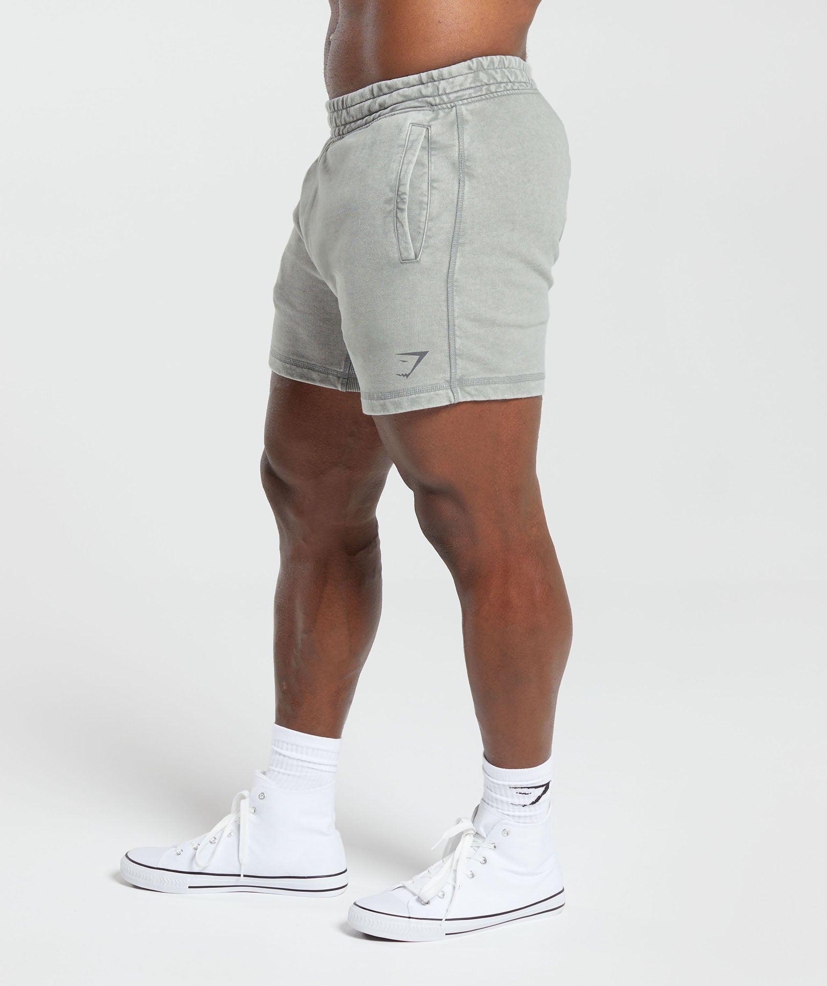 Heritage 5" Shorts in Smokey Grey - view 3