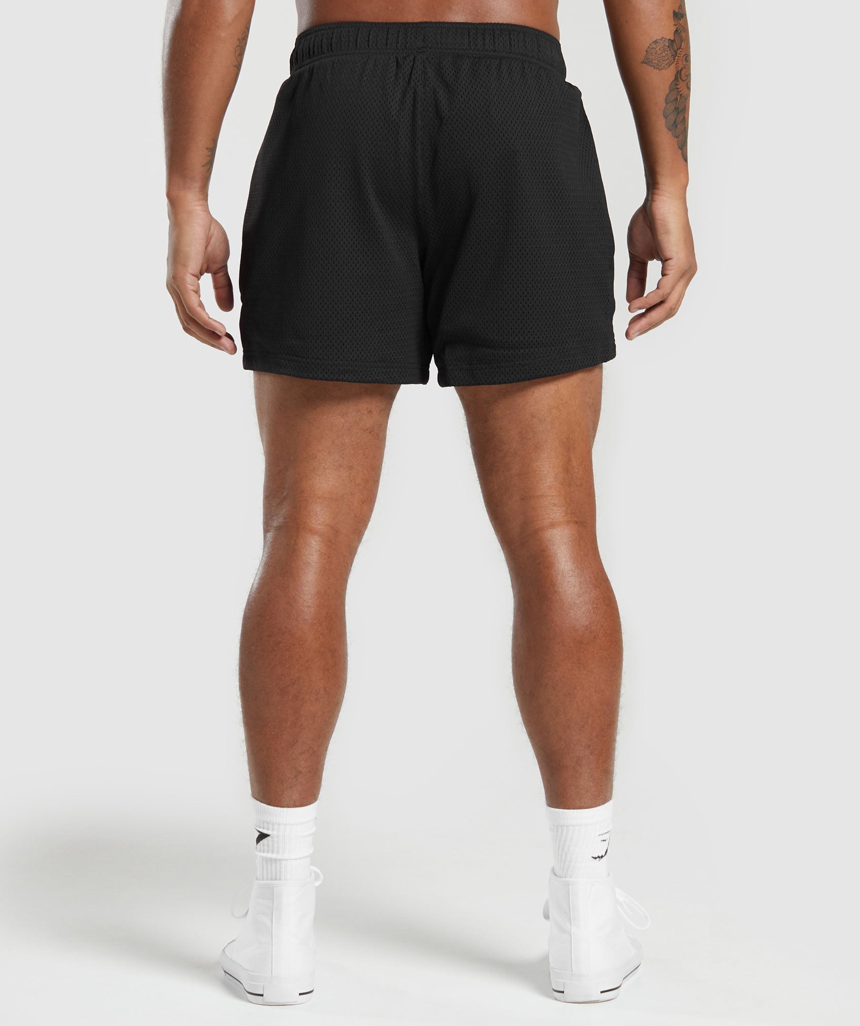 Lifting Club Mesh 5" Shorts in Black - view 3