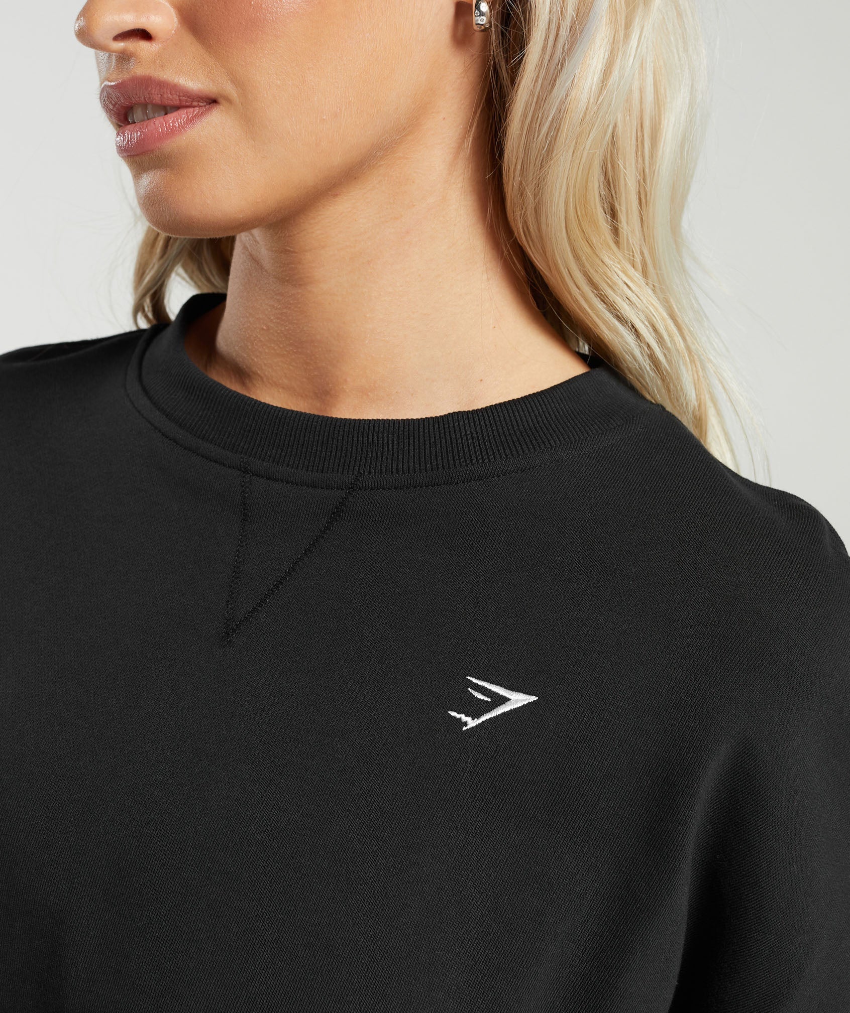 Lifting Oversized Sweatshirt in Black - view 5