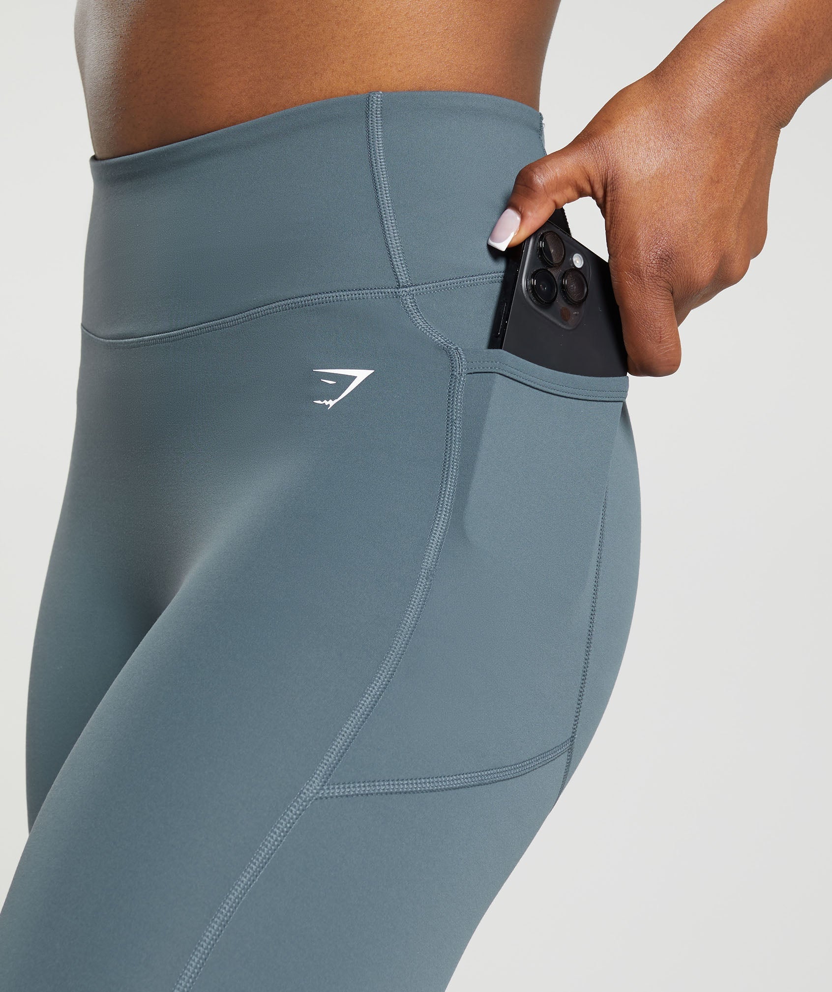 Lifting Pocket Leggings in Titanium Blue - view 6