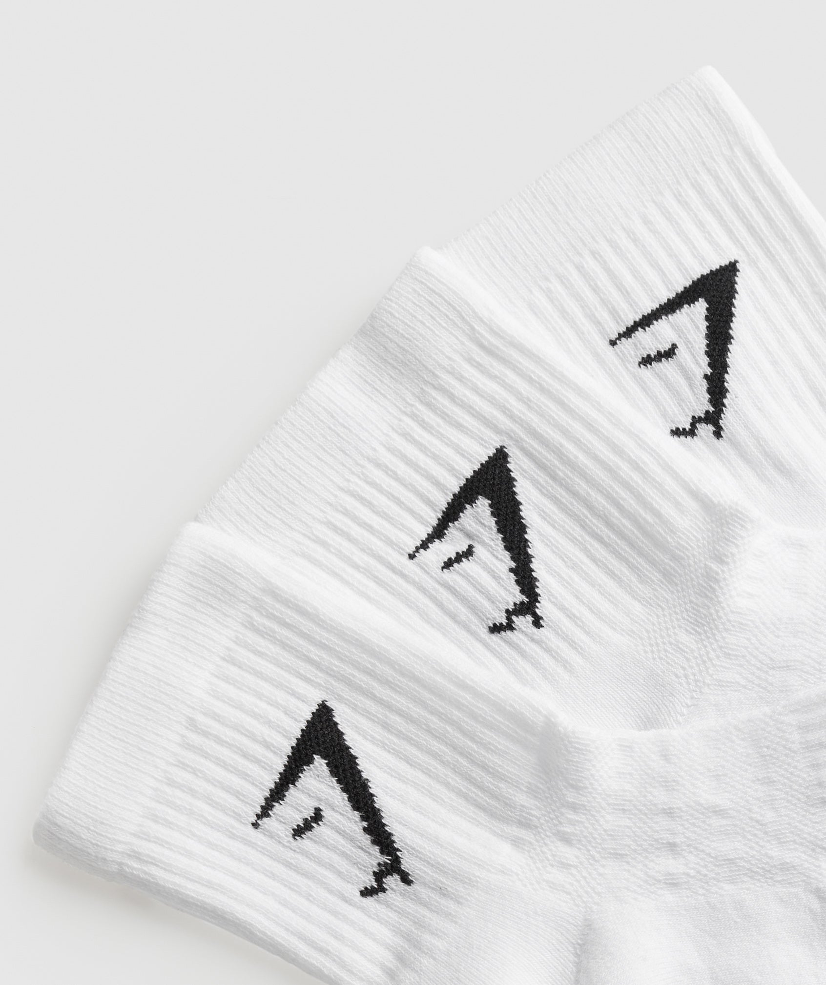 Midi 3pk Socks in White - view 2