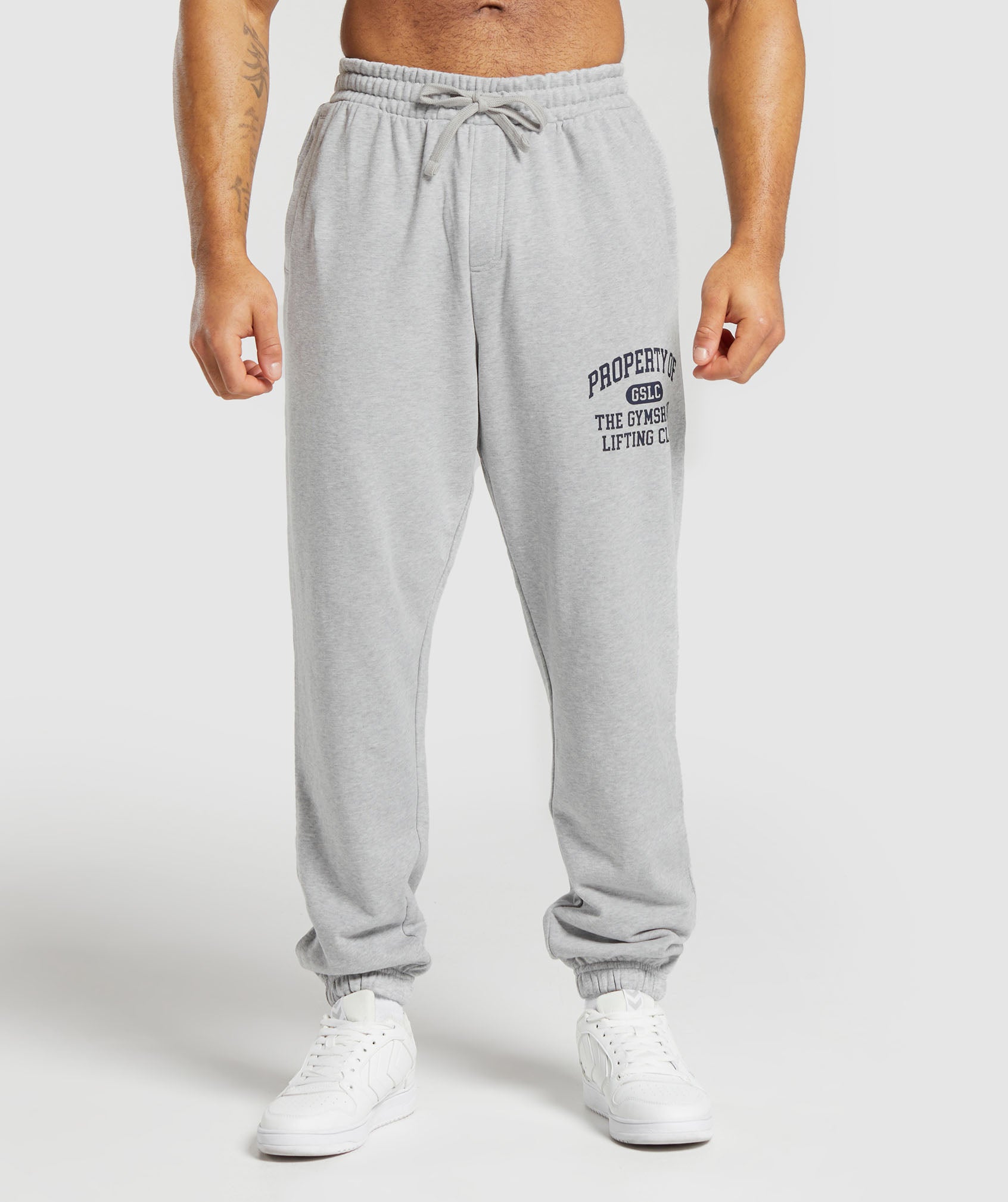 Property Of Joggers in Light Grey Core Marl - view 1