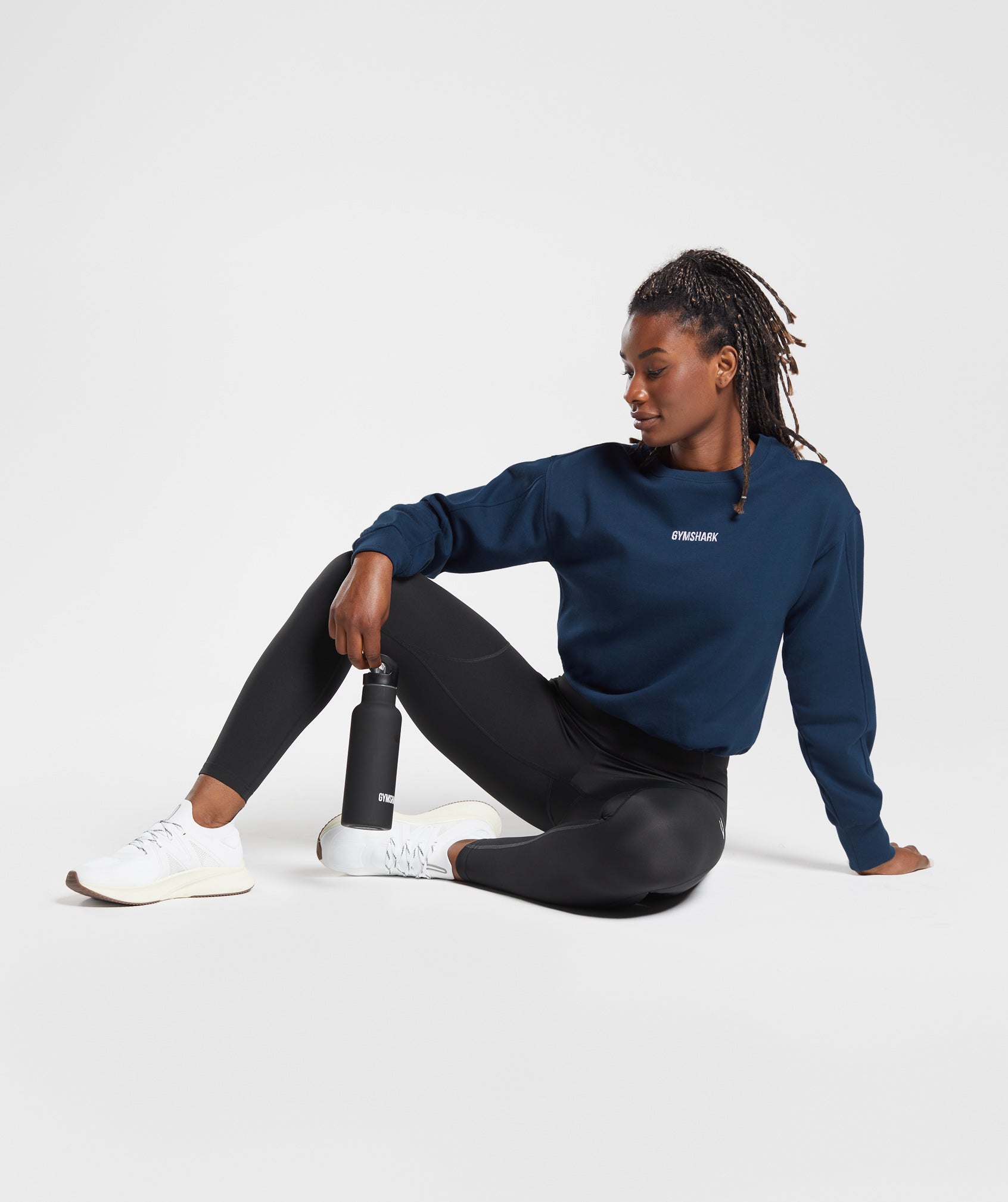 Pulse Pullover in Navy - view 4
