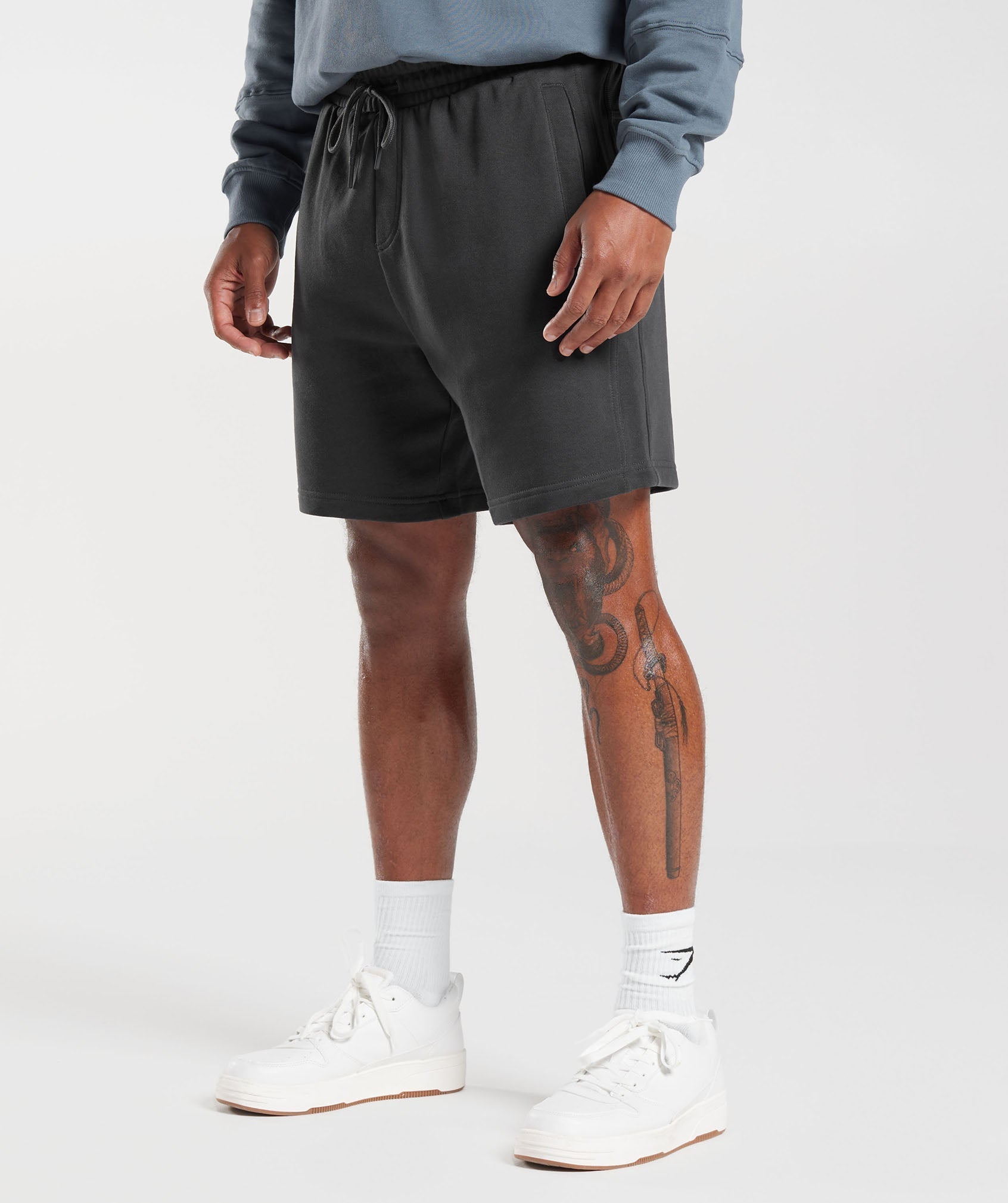 Rest Day Essentials 7" Shorts in Onyx Grey - view 3