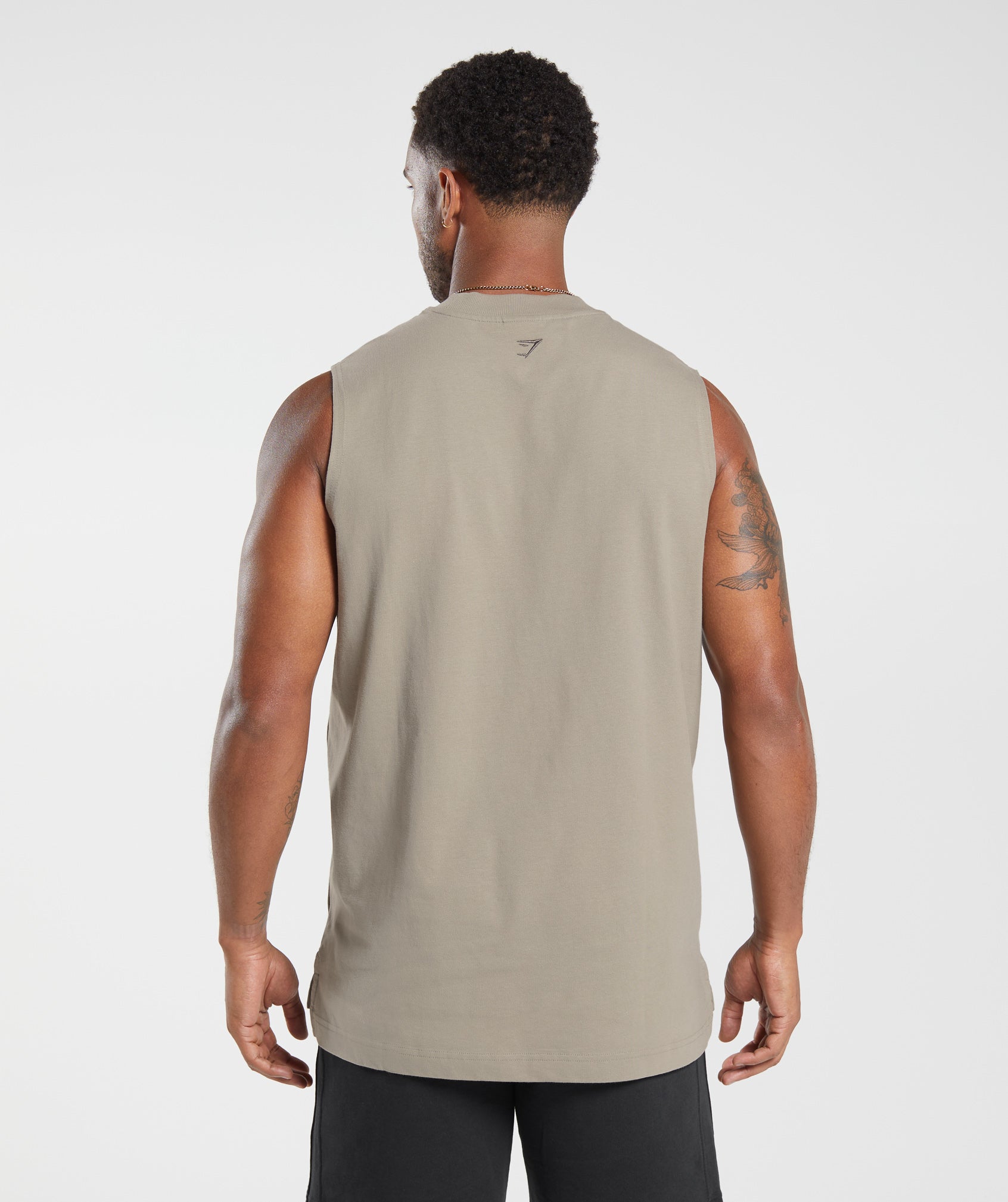 Rest Day Essentials Tank in Linen Brown - view 2