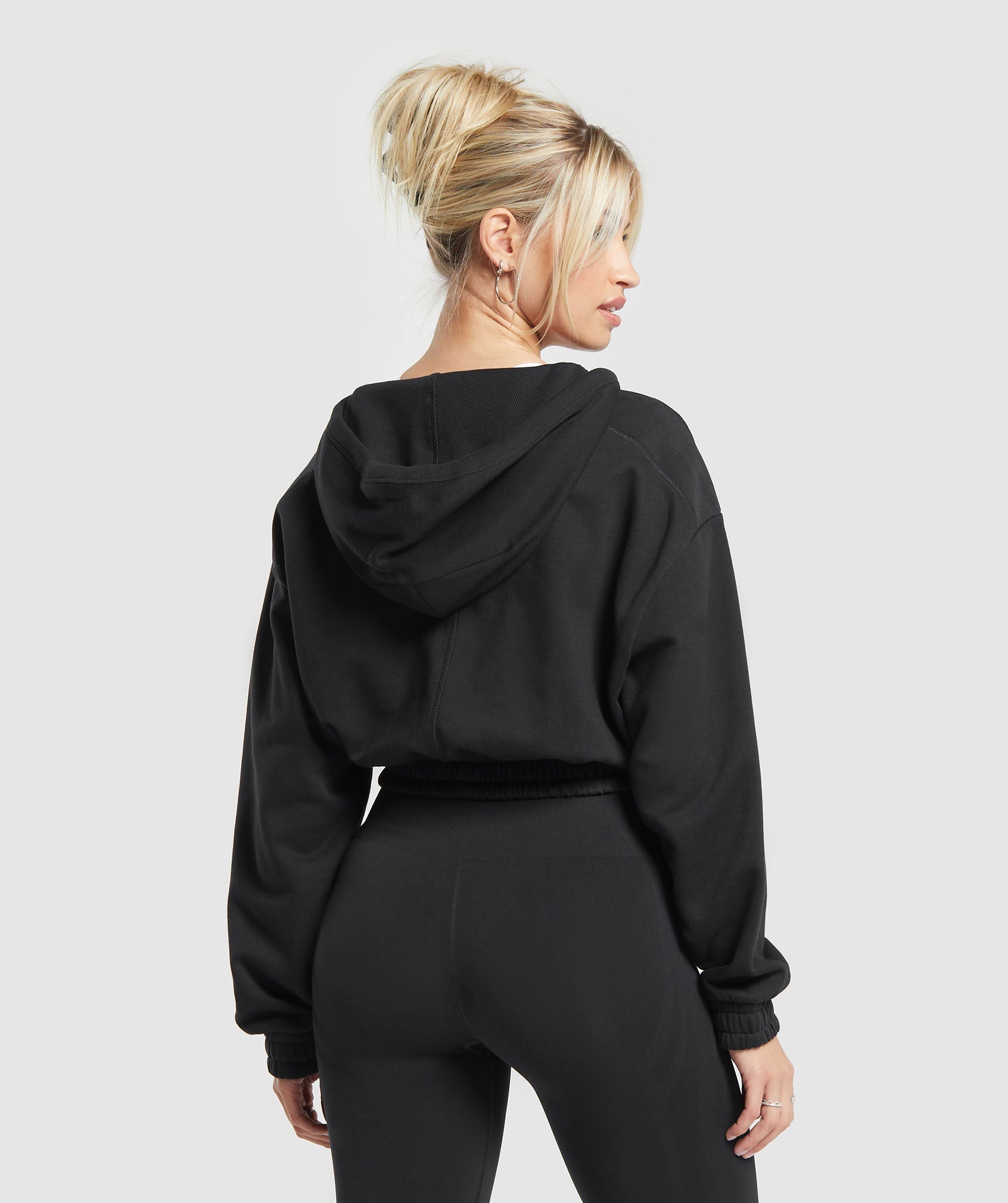 Rest Day Midi Pullover in Black - view 3