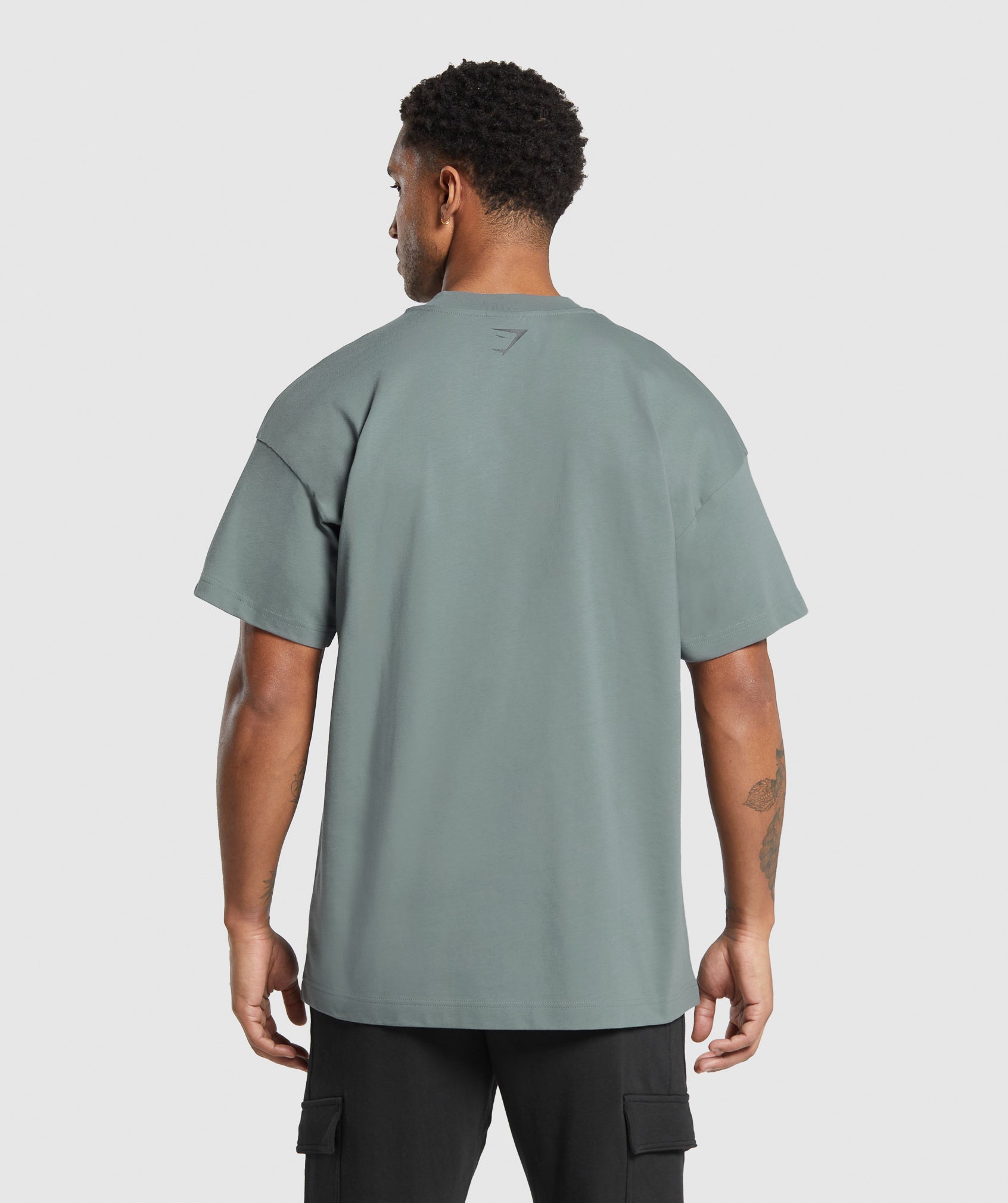 Conditioning Graphic T-Shirt in Cargo Teal - view 2