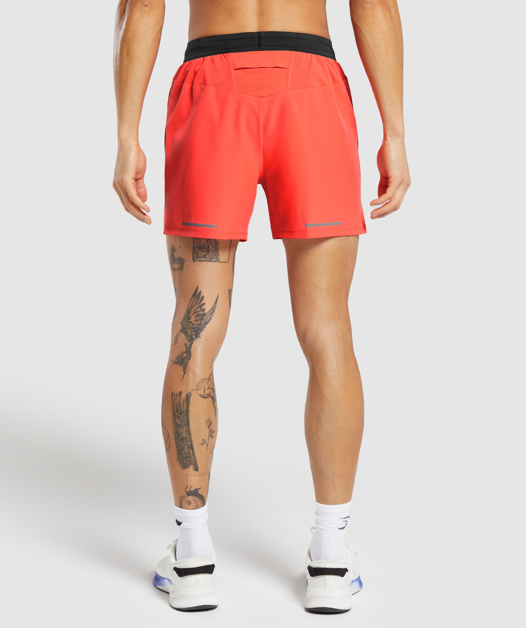 Speed 5" Shorts in Wannabe Orange - view 2