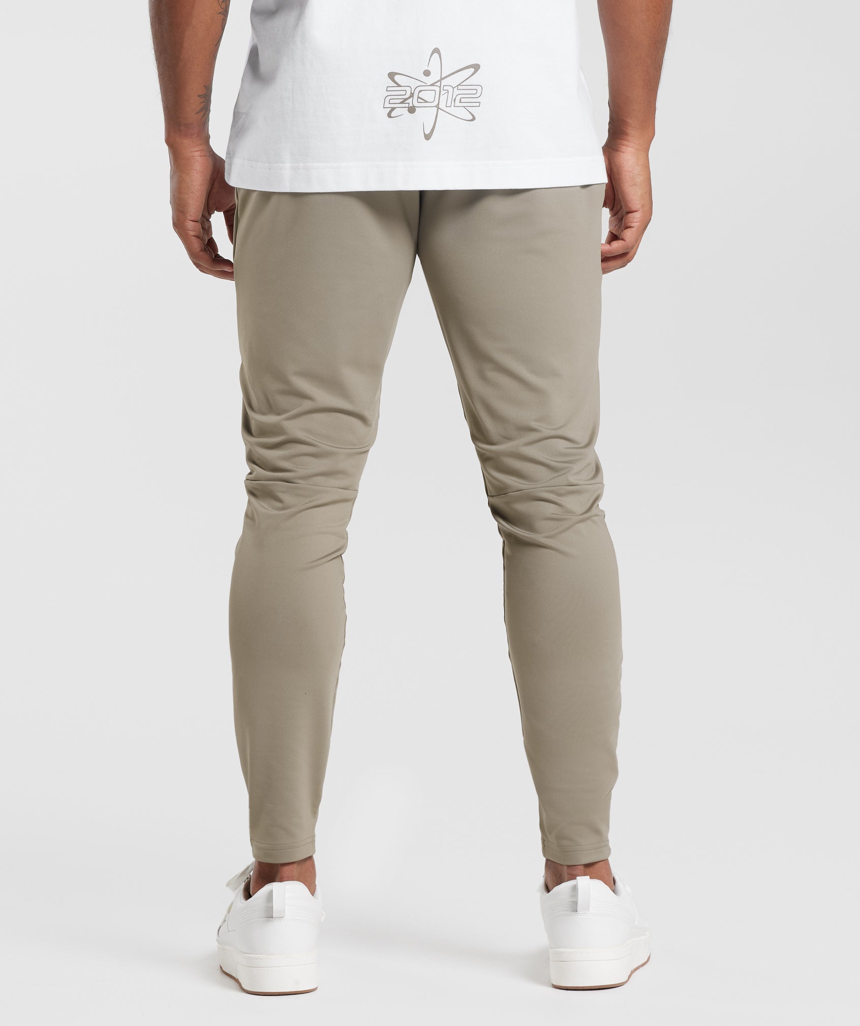 Sport Joggers in Linen Brown - view 2