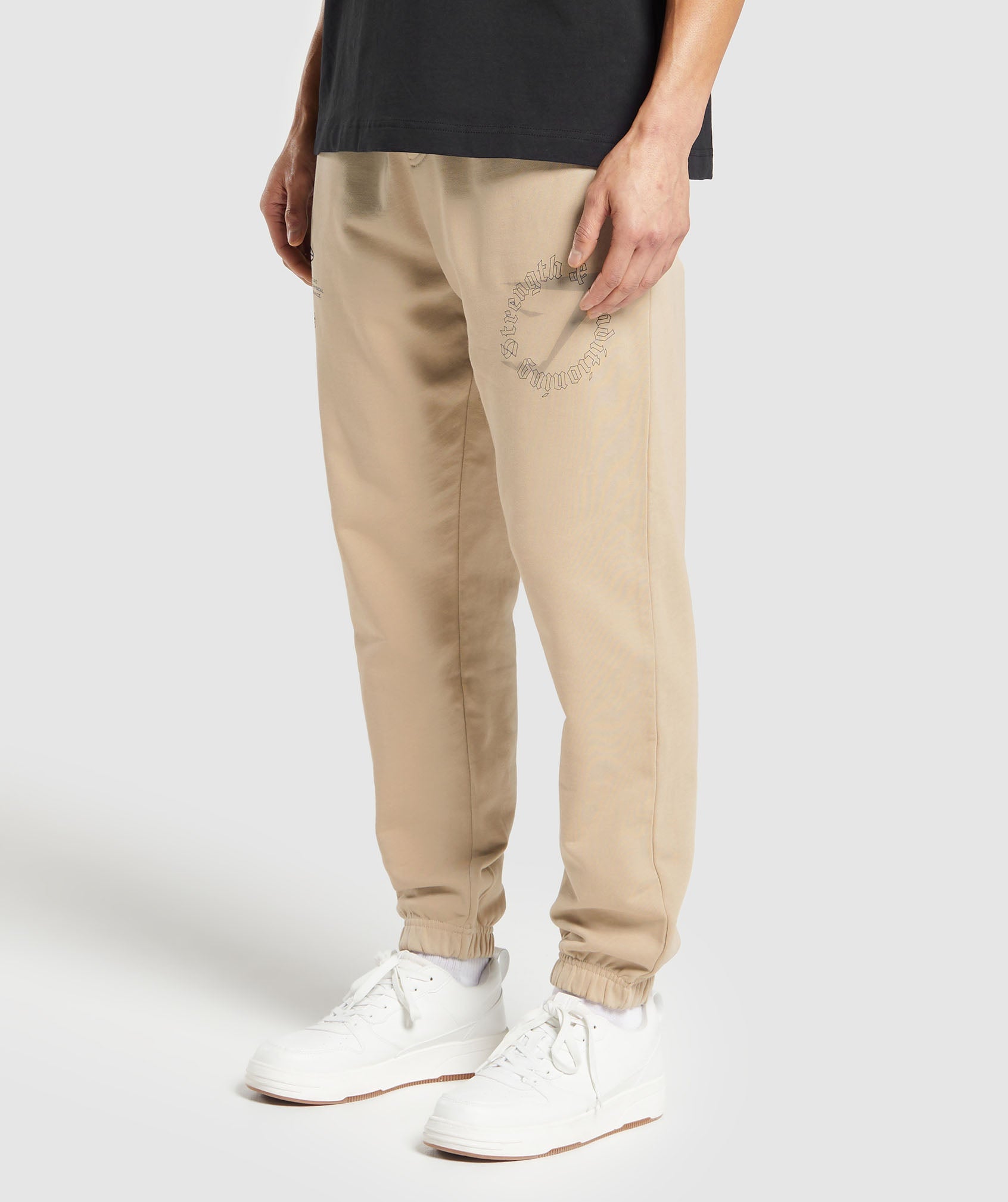 Strength and Conditioning Joggers in Vanilla Beige - view 3